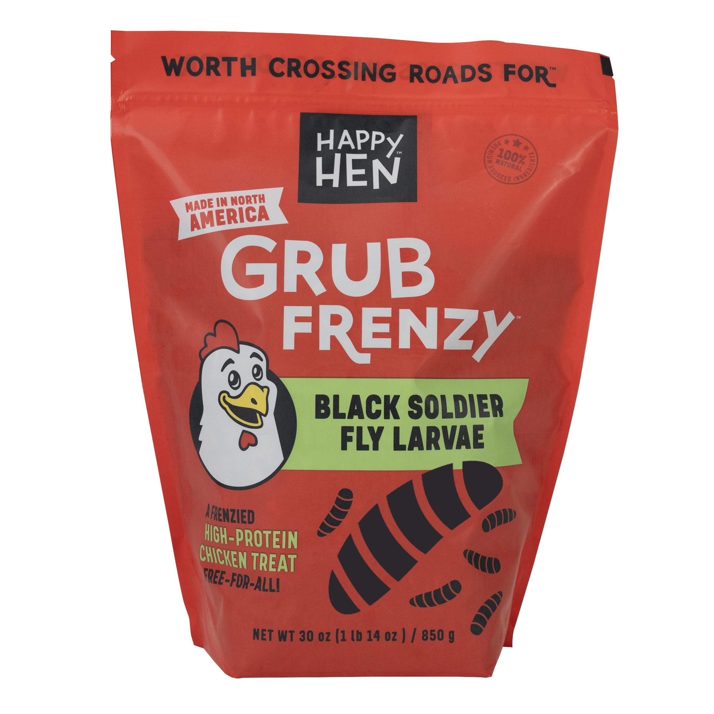Happy Hen Treats 30OZ Grub Frenzy (698990)