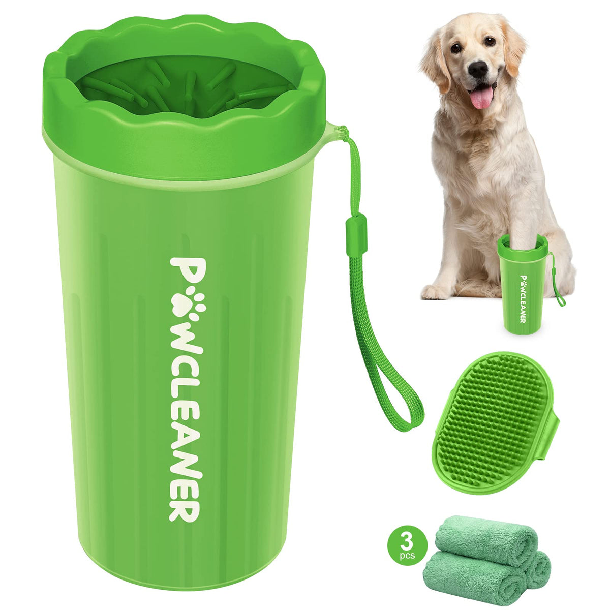 Dog Paw Cleaner Big Green