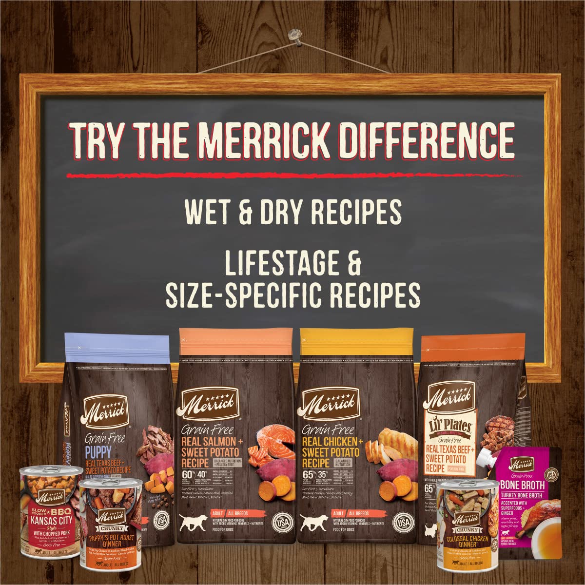 Merrick Oven Baked Dog Treats, Natural Cookies For Dogs, Pawsome Pnut Butter Cookie With Real Peanut Butter - 11 oz. Bag