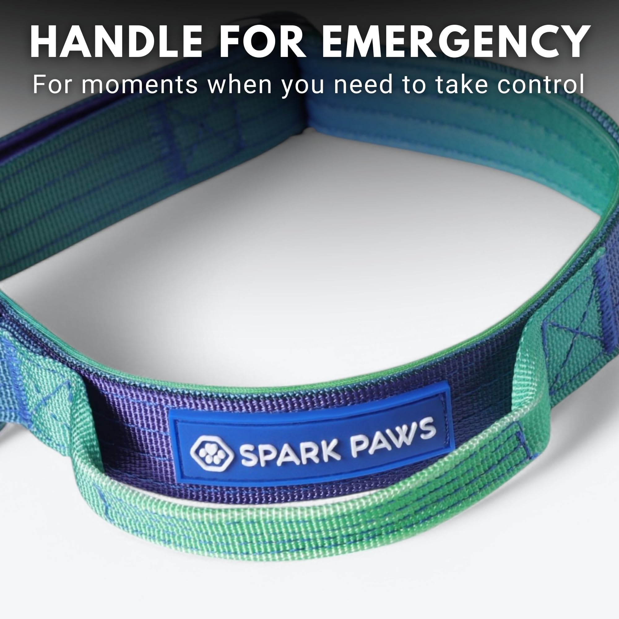 Spark Paws Tactical Dog Collar - Heavy Duty, Premium Quality, Thick And Durable For Large And Medium Dogs - Lime Wave - Xs - 1''