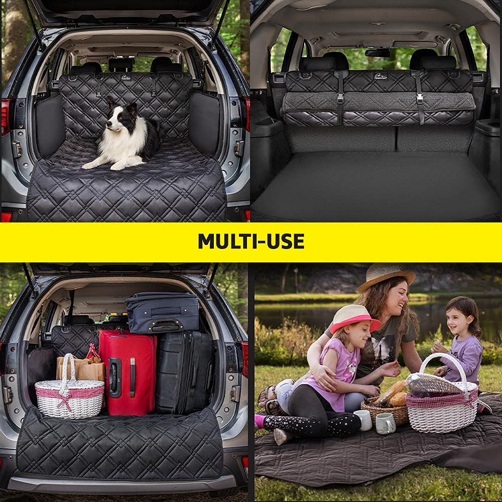 Meadowlark Suv Cargo Liner Dog Seat Covers, Double Stitched & Extra Padded, Water Repellant, Anti Shock, Non-Slip, Car Cover Tru