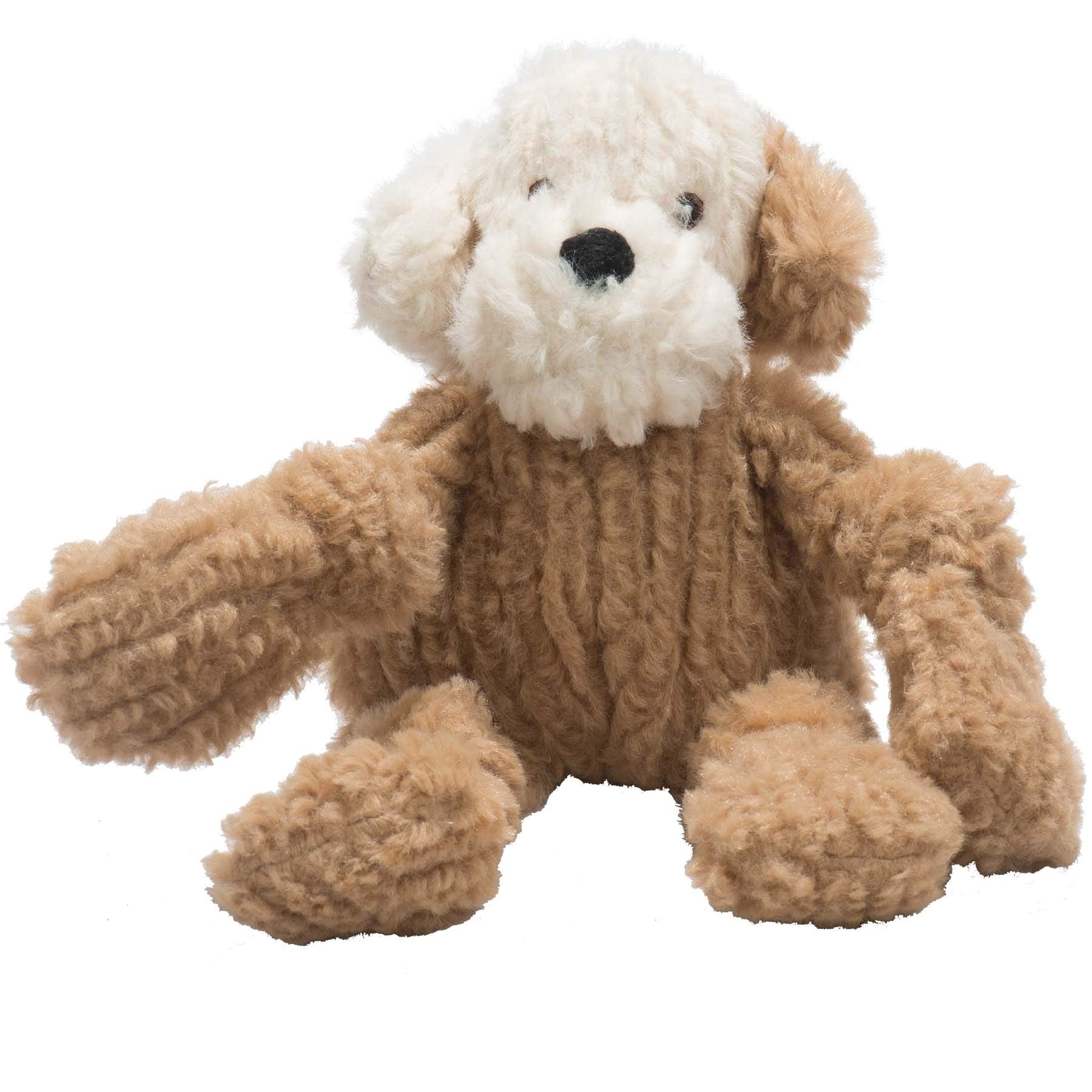 Hugglehounds Knotties Plush Dog Toy- Squeaky Interactive Puppy Toys- Soft Yet Tough, Reinforced, Durable Stuffed Pet Plush Toy For All Breeds And Ages- For Small And Medium Dogs- Small Lulu