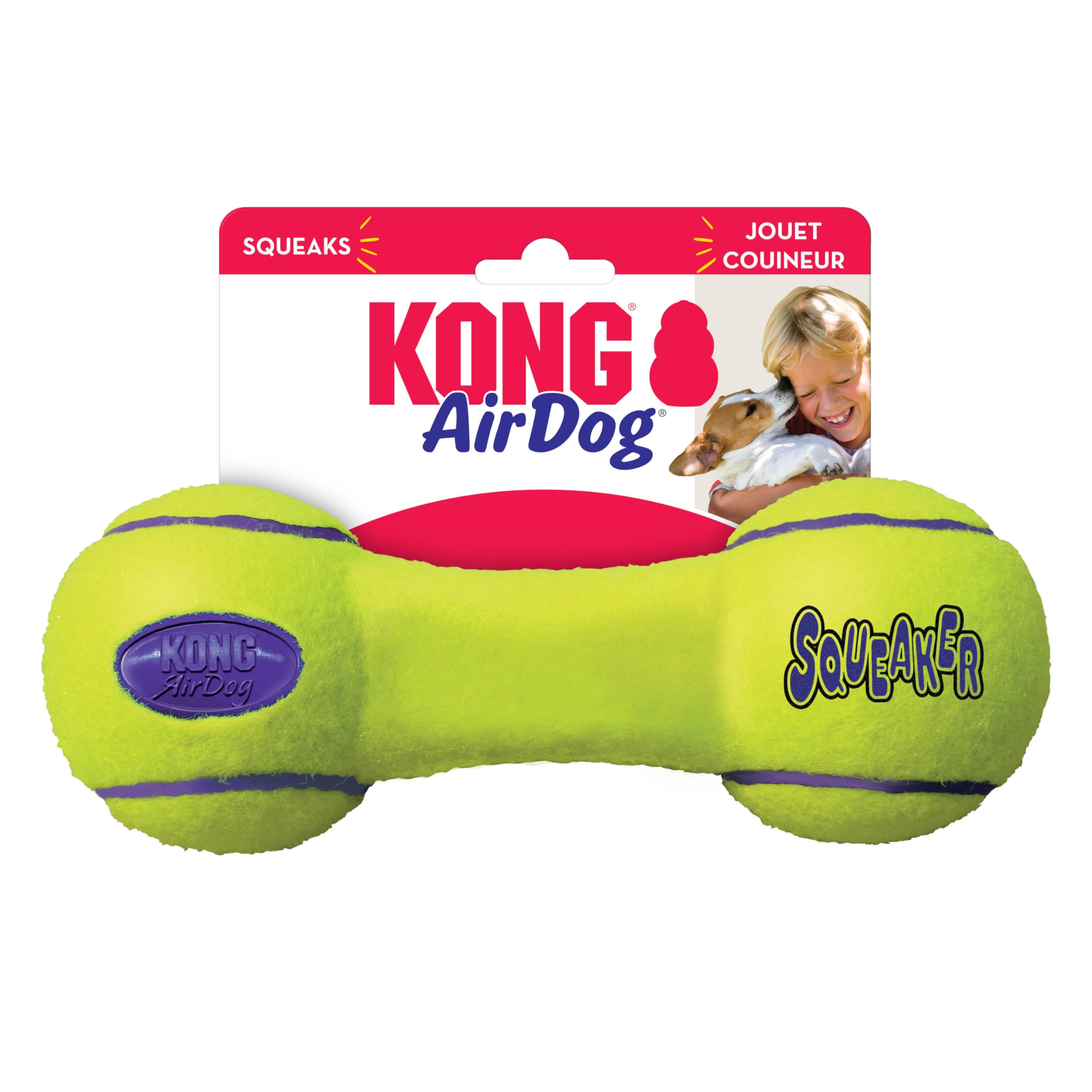 Kong Air Dog Squeaker Dumbell Large