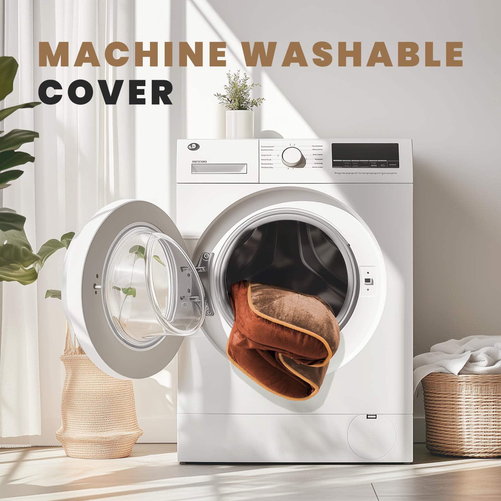 Sweetcrispy Orthopedic Dog Bed, Memory Foam Puppy Sleeping Sofa For Medium Pets With Washable Removable Cover Non-Slip Base Wate