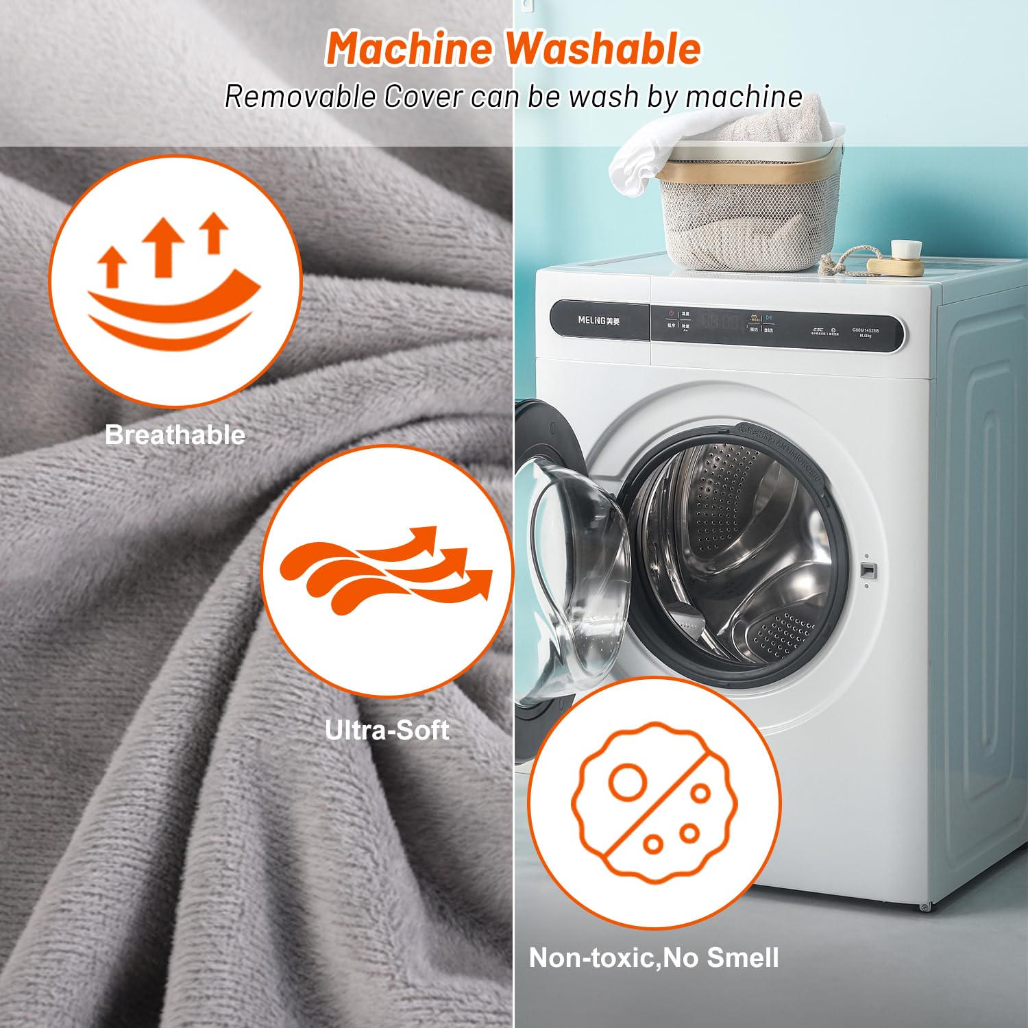 Pet Heating Pad For Cats Dogs, Electric Cat Heating Pad Indoor With Timer, 9 Level Temperature Dog Heating Pad Waterproof Heated