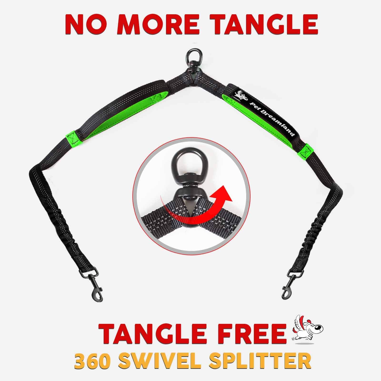 Double Dog Leash For Large Dogs | Hands Free Dog Leash 2 Dogs | Waist Dog Leash For Large Dogs | Two Dog Leash For Large Dogs | Leash For Big Dogs | Hands Free Running Dog Leash | Dog Accessories