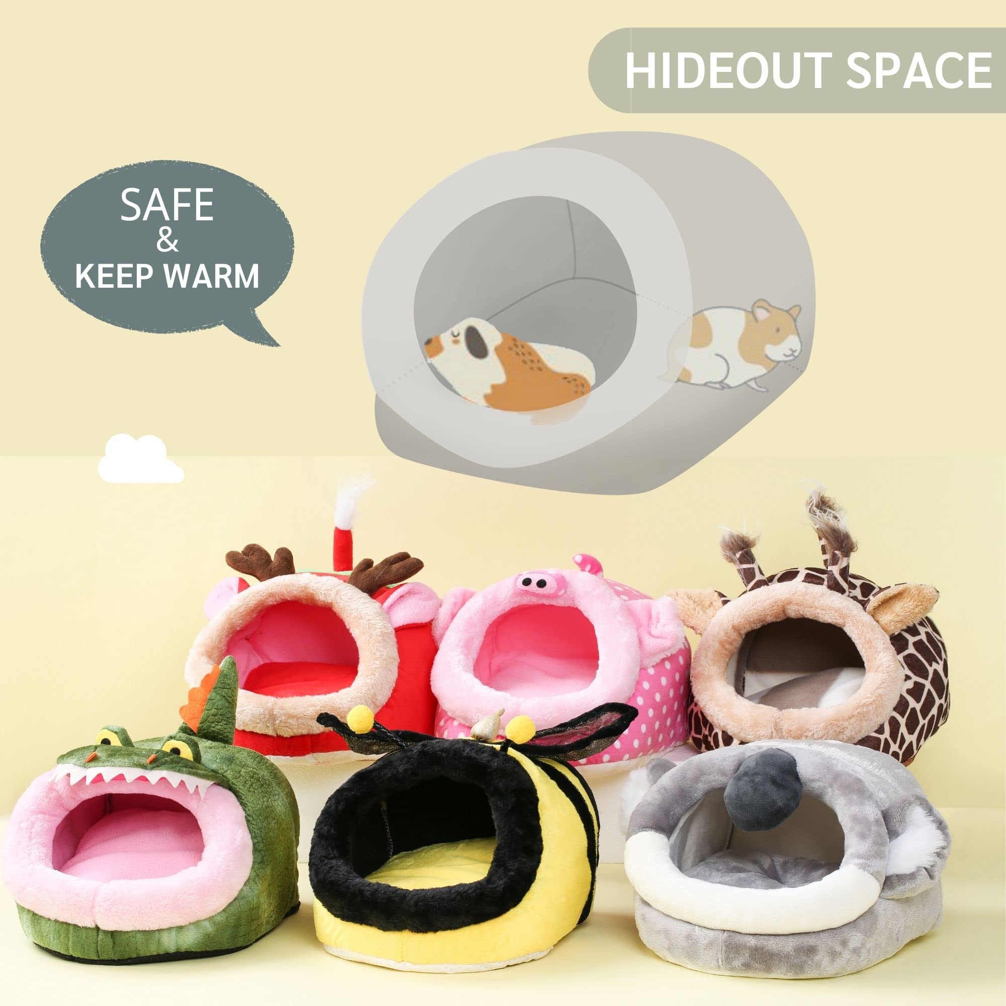 Janyoo Warmer Hedgehog Supplies Toys House Cage Accessories Bed Sleeping Bag