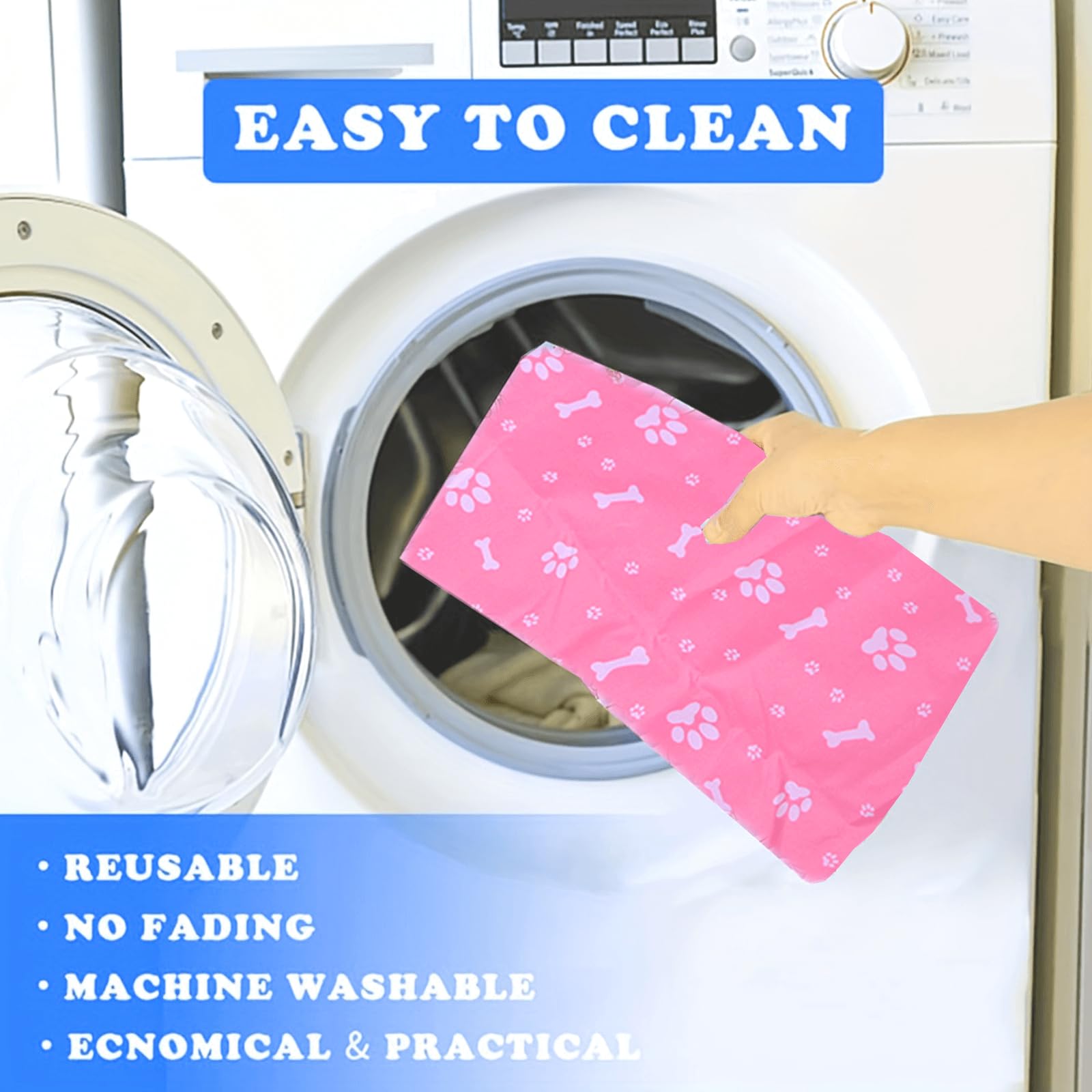 Dog Playpen Bottom Pad Fits For 36 Inch 4 Panels Exercise Pet Playpen, Dog Crate Pad Puppy Playpen Pad, Hoop And Loop Design (No