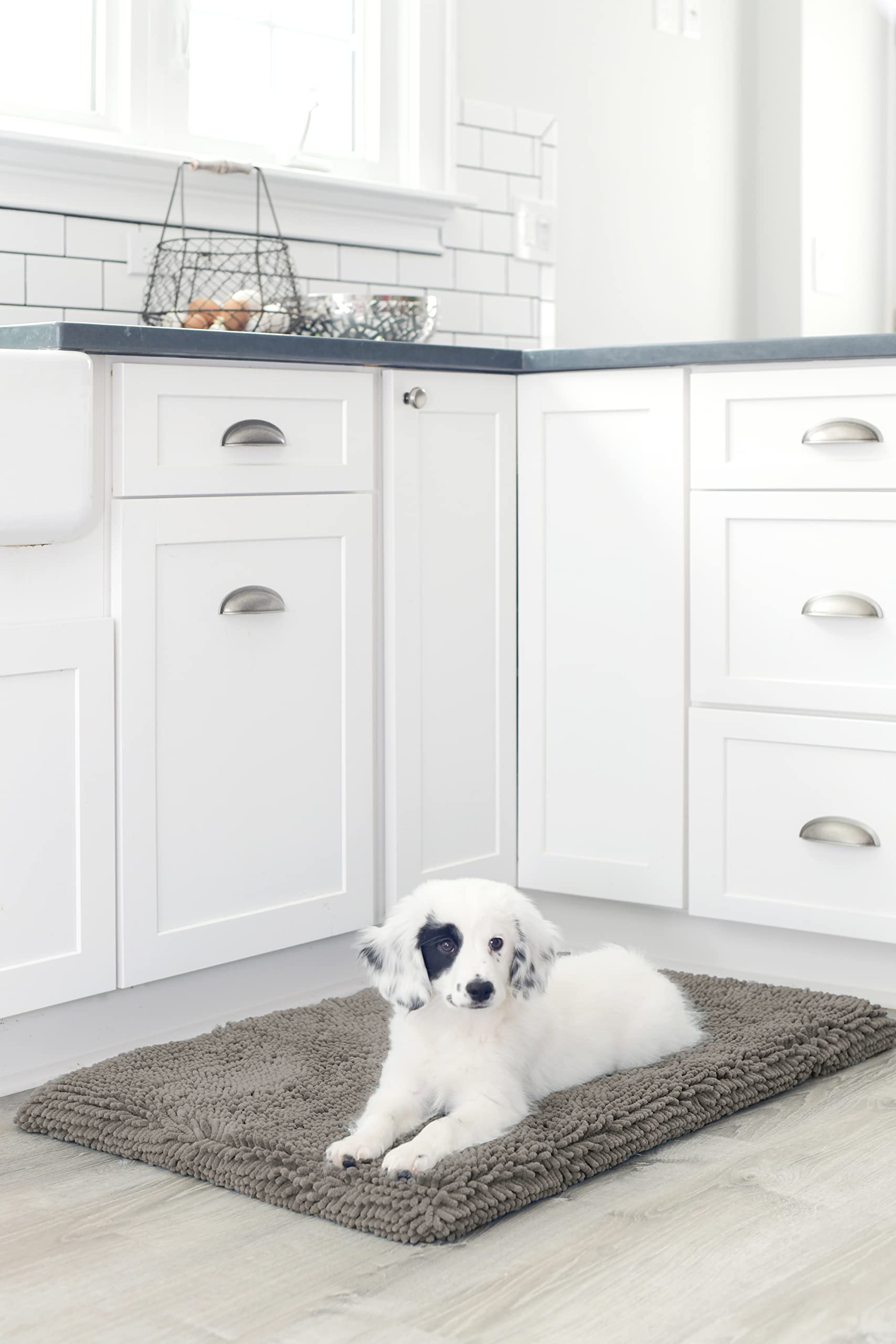 Dog Gone Smart Pet Products Dirty Dog Microfiber Cushion Pad, Grey, 19X24 Small, Model: Dgsddcp1921