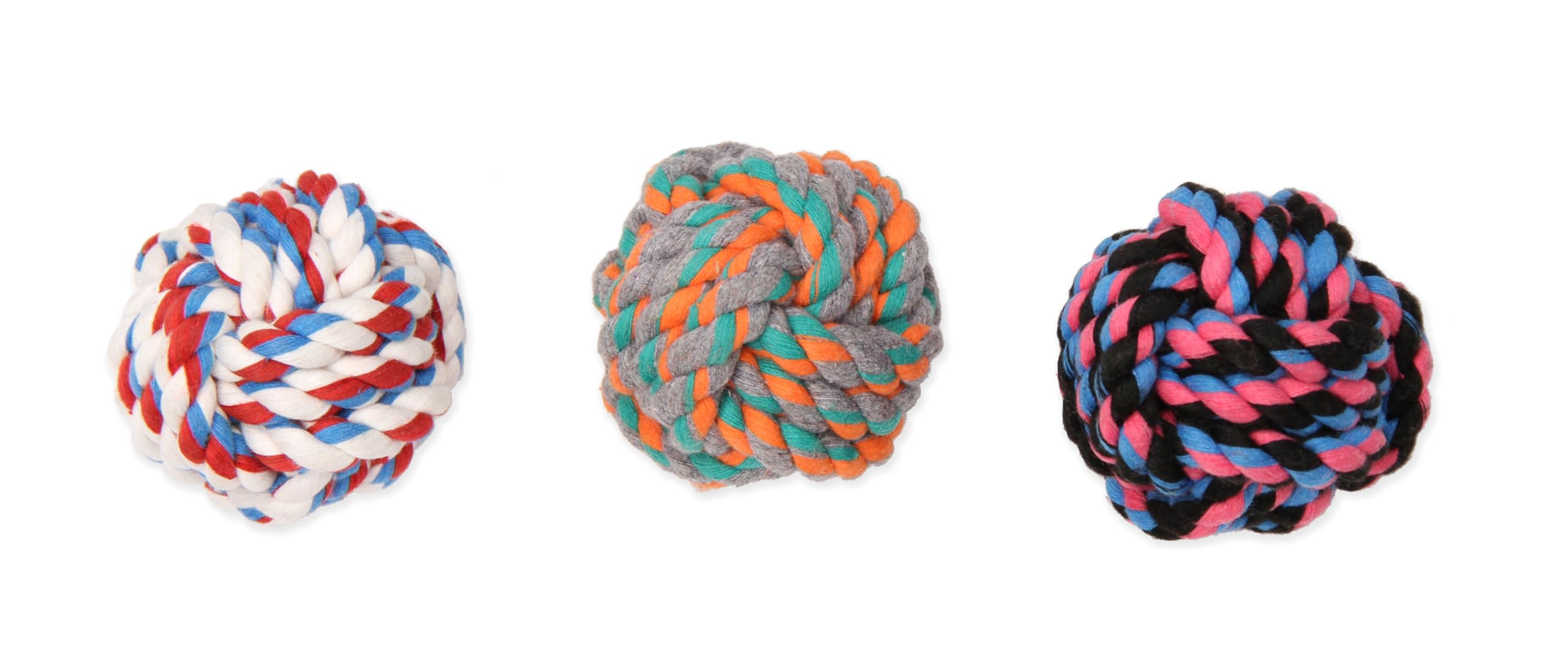 Mammoth Pet Products 43720085: Monkey Fist Ball Dog Toy, Mini