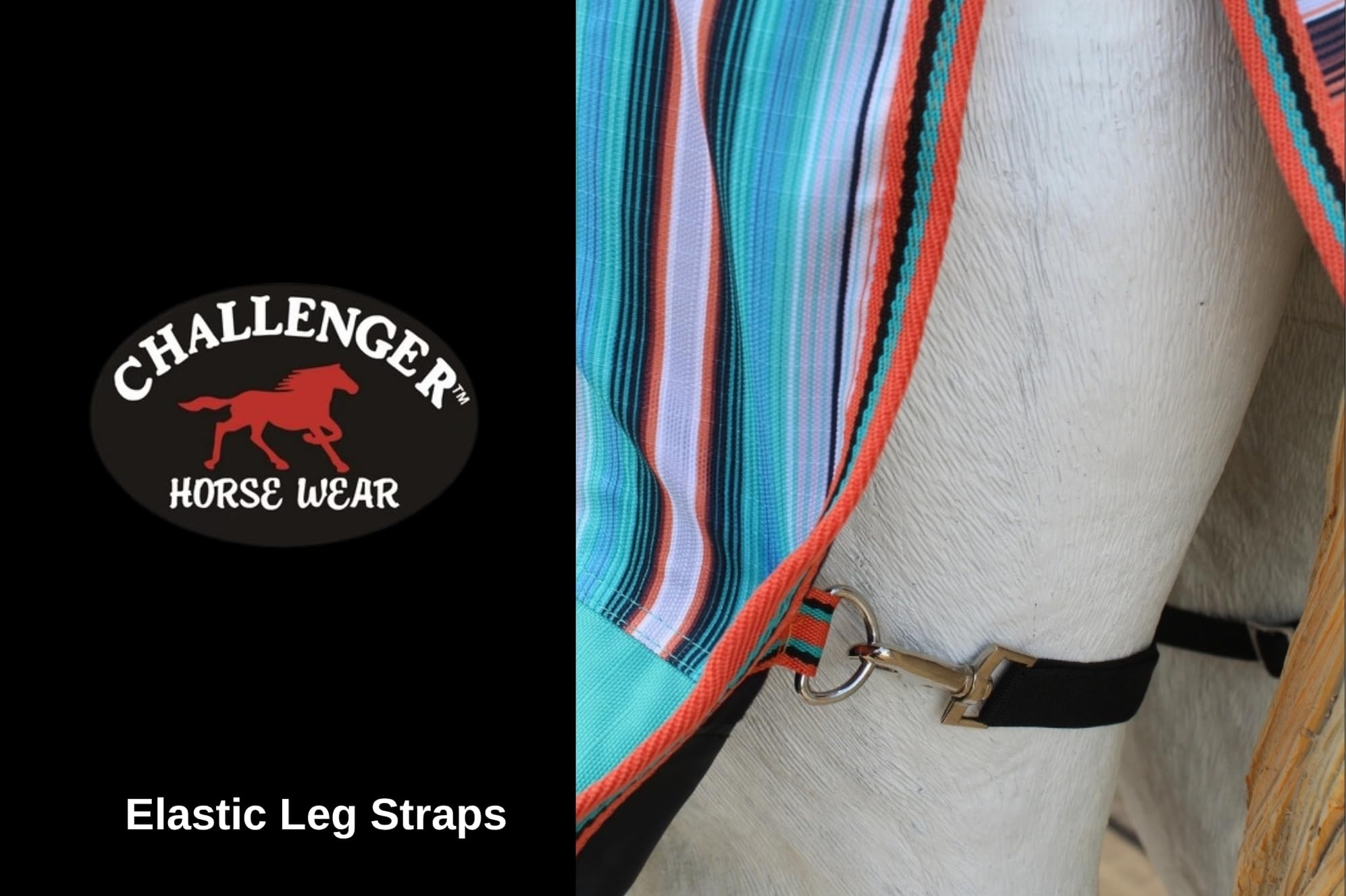 Challenger 70 1200D Turnout Lightweight Medium Bellyband Horse Winter Sheet Fleece Lining Serape 399Lg