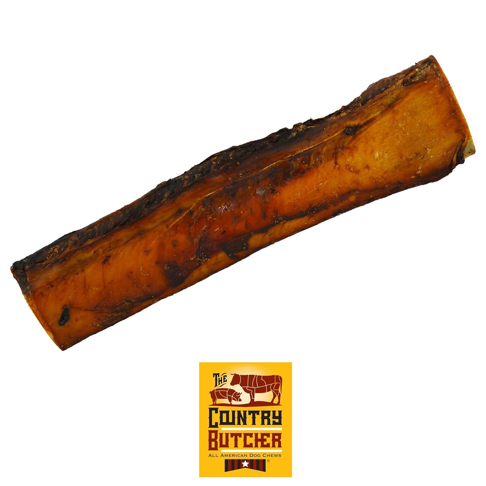 THE COUNTRY BUTCHER 10 Meaty Beef Rib Dog Bones, Made in USA, Natural Dog Chews for Light to Moderate Chewers & Medium to Large 