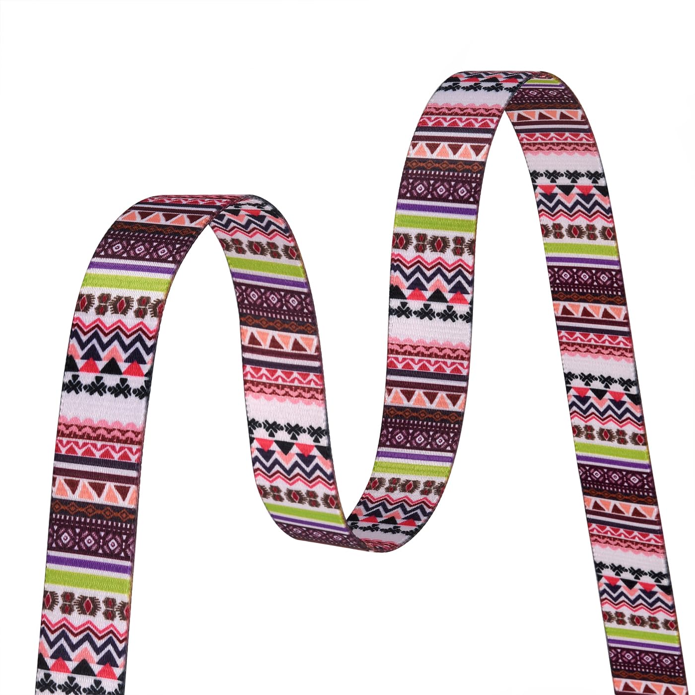 Mihqy Dog Collar With Bohemia Floral Tribal Geometric Patterns - Soft Ethnic Style Collar Adjustable For Small Medium Large Dogs(Pink Bohemia,S)