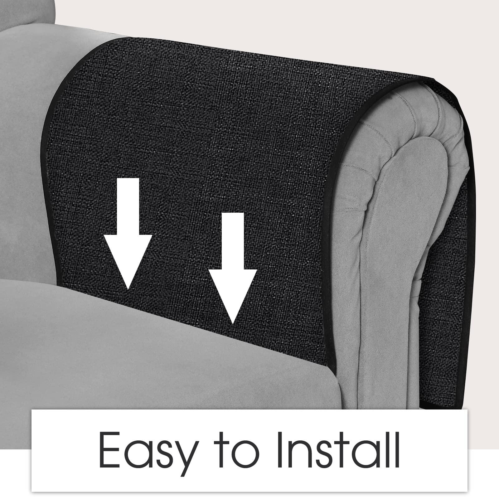 Joywell Remote caddy couch Remote control Holder for Recliner Sofa Armrest Organizer Non Slip Arm chair caddie with 6 Pocket Sto