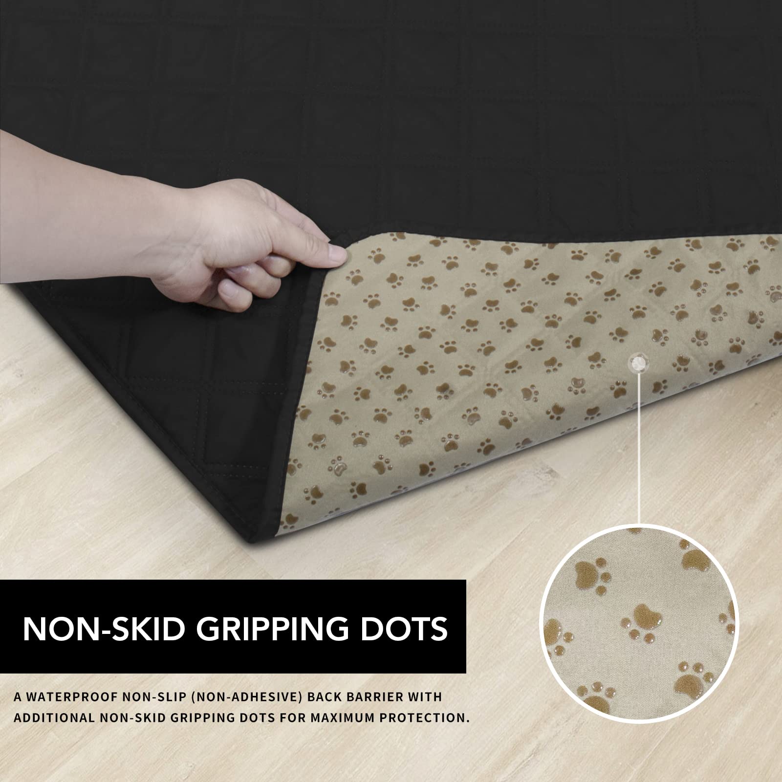 Easy-Going 100% Waterproof Dog Bed Cover, Non-Slip Pet Blanket for Furniture, Washable Couch Cover, Repleasement Sofa Cover (30X