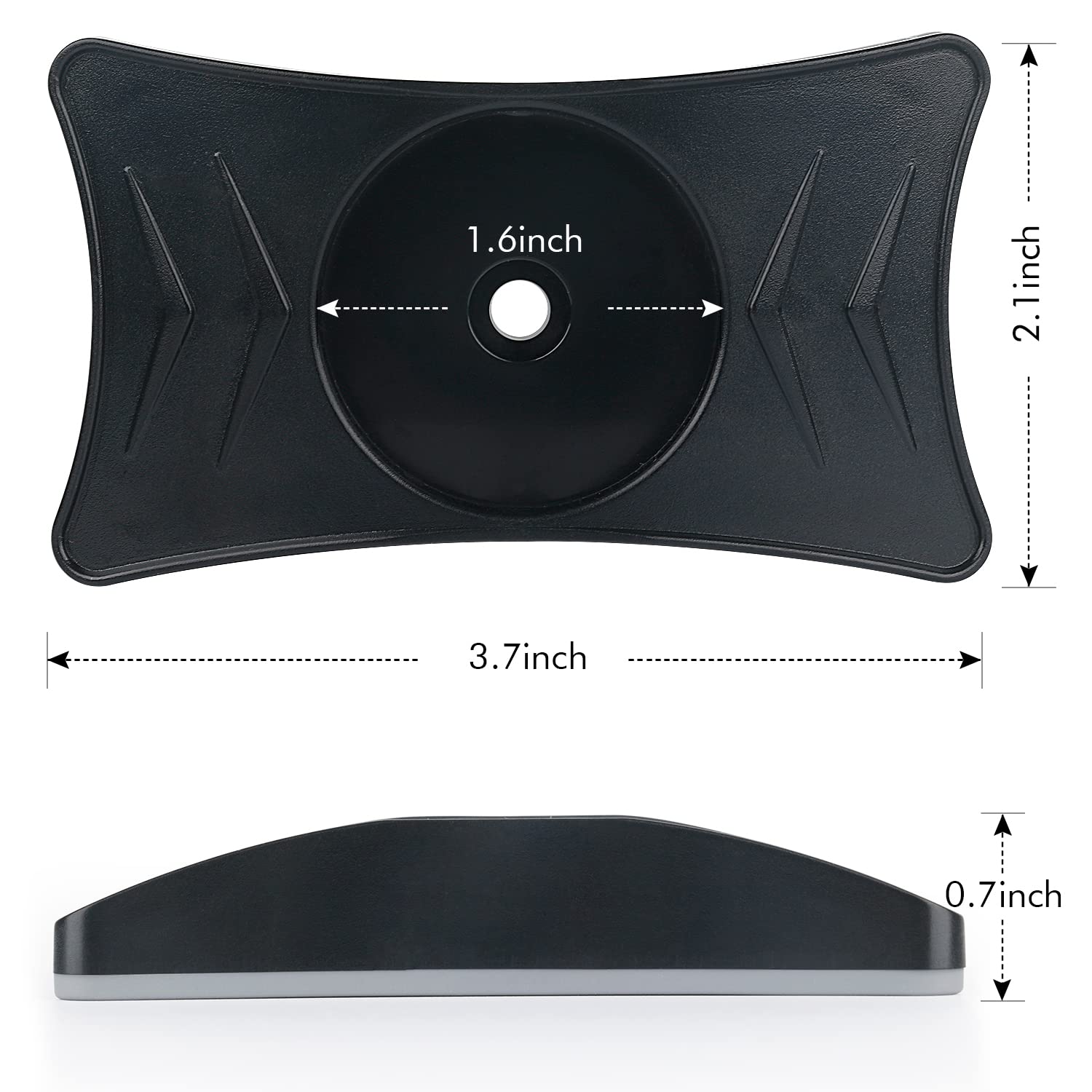 Baby Gate Wall Protector 4 Pack Dog Gates Wall Cups Protect Walls & Doorways From Pet For Child Pressure Mounted Stair Safety Gate- Fit All Safety Gate