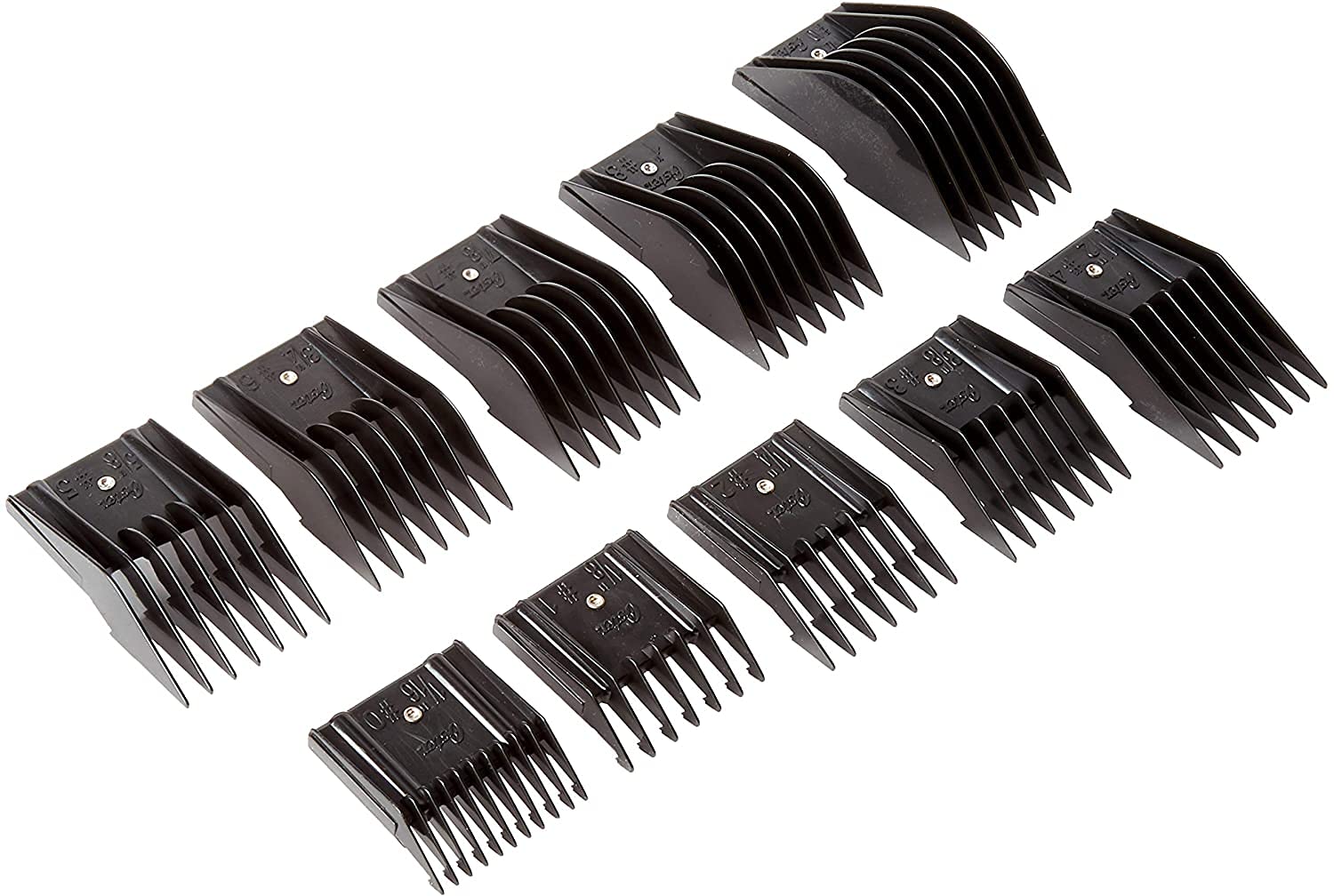 Oster A5 Turbo Grooming Clipper Set - Dual Speed, Detachable Cryogen-X Blades, 7 Universal Combs, Blue, Stainless Steel, 1 Count