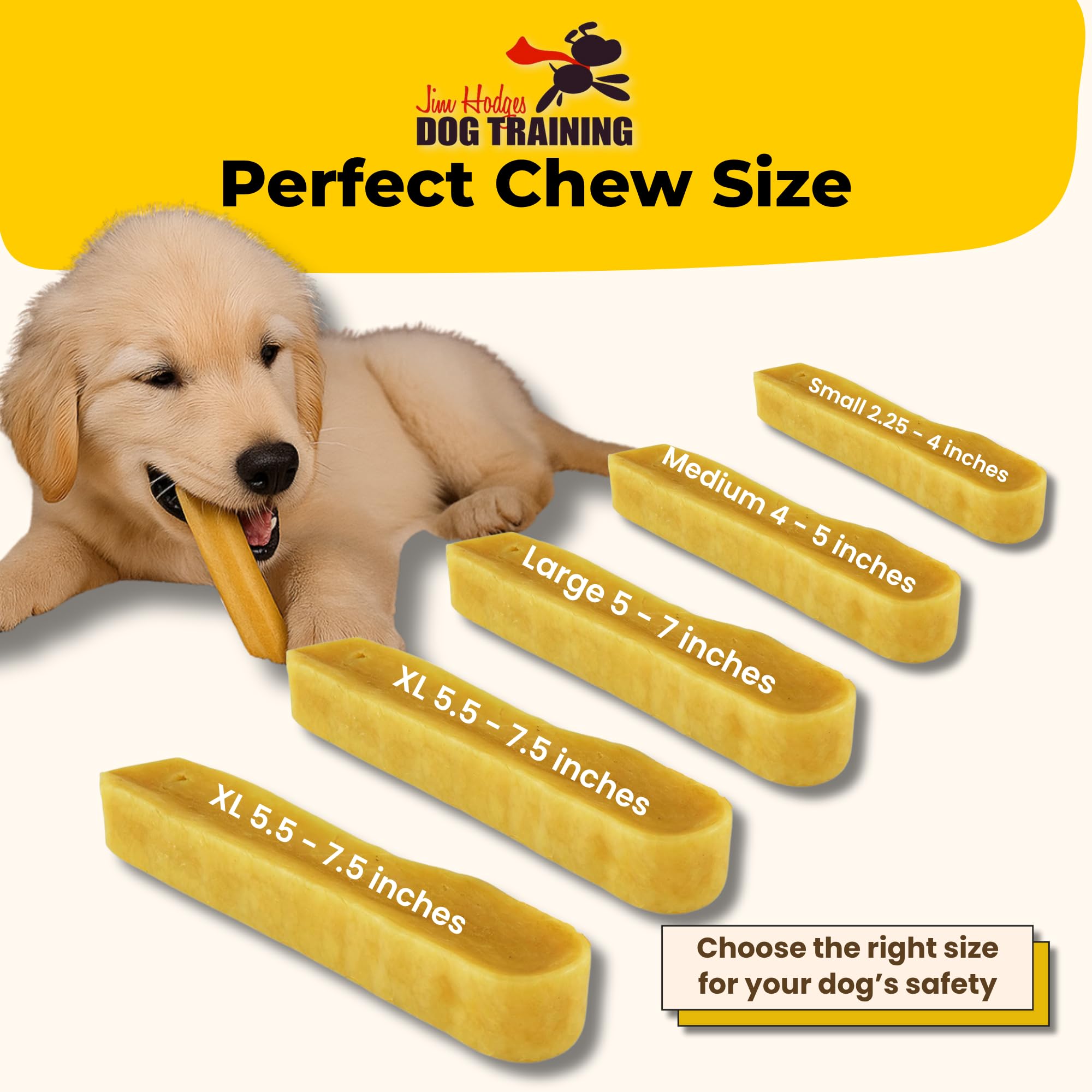 Yak Snak Dog Chews - All Natural Hard Cheese Himalayan Dog Treats - Long Lasting, Made from Yak Milk - Bulk Pack, Small, Medium