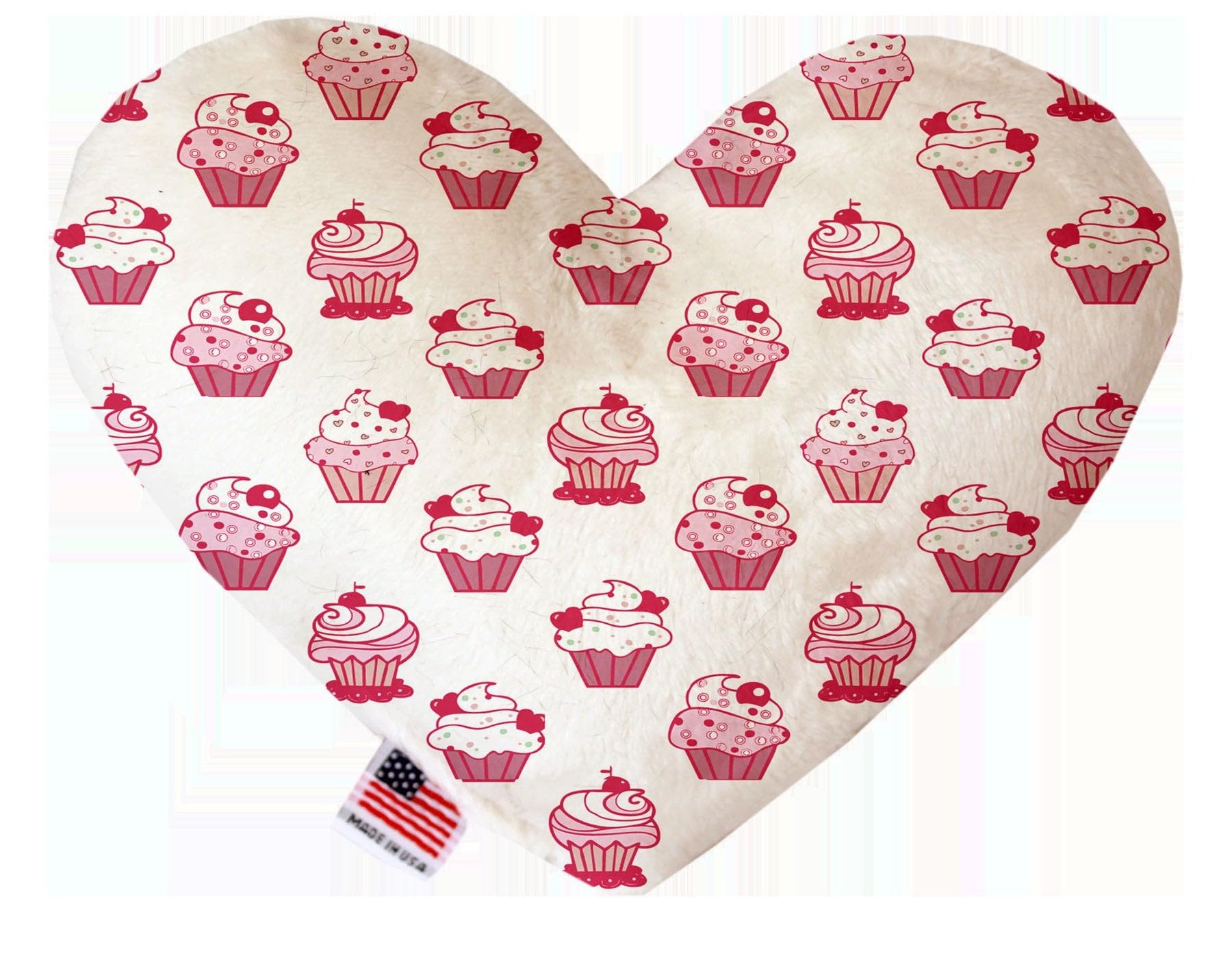 Valentine's Day Pet & Dog Plush Heart or Bone Toy, &quot;Sweet Love Group&quot; (Available in different sizes and 6 pattern options!) Cupid's Love 10&quot; Plush Bone