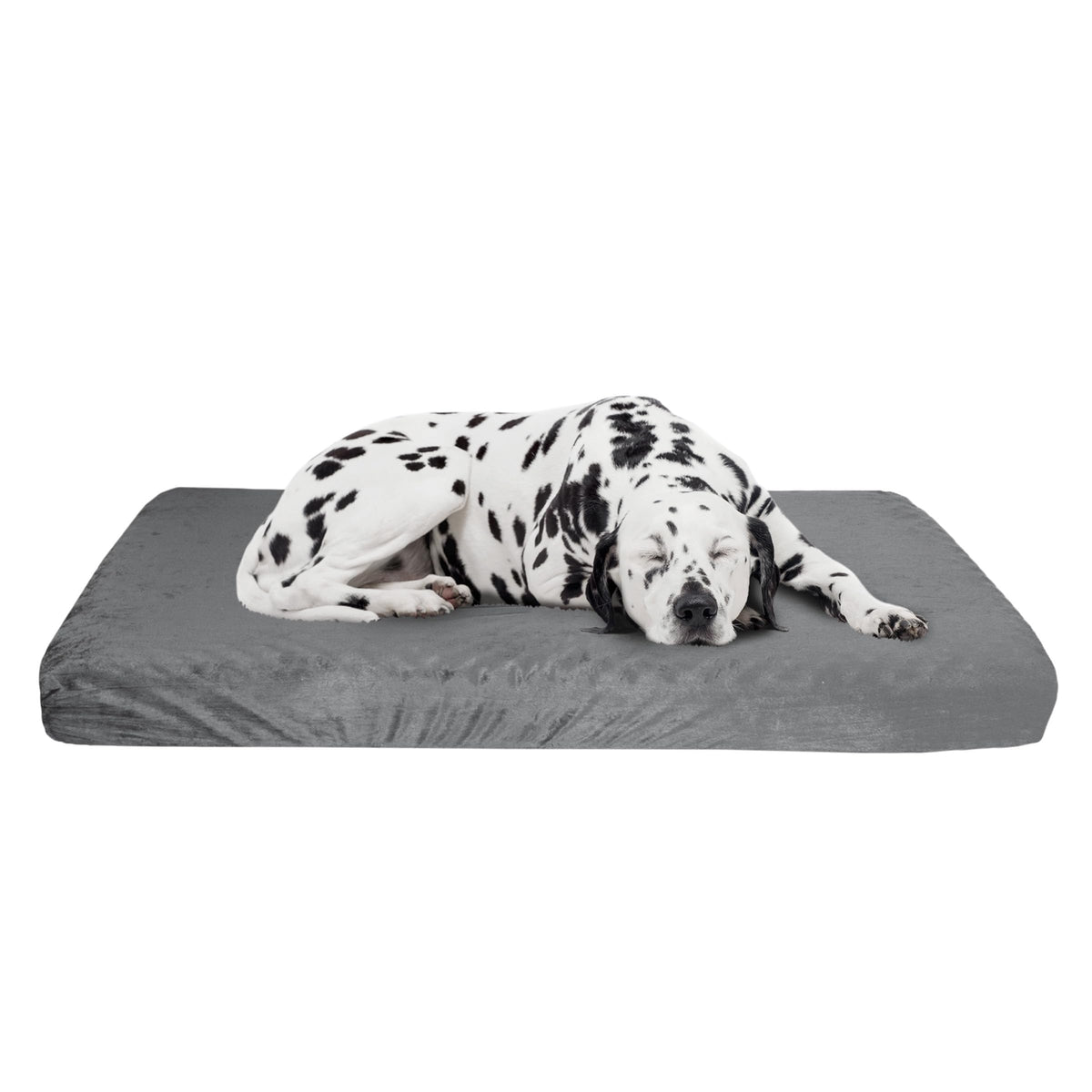 Orthopedic Dog Bed - 2-Layer Pet Bed For Floor, Kennel, Or Crate With Removable Washable Cover - 46X27 Dog Bed For Large Dogs By