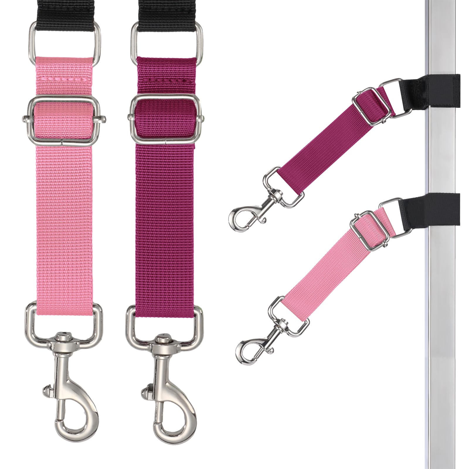 Pet Dog Grooming Table Arm Accessories Dog Grooming Loops For Table Arm Extender Adjustable Extension Loop Bathing Restraint Lea