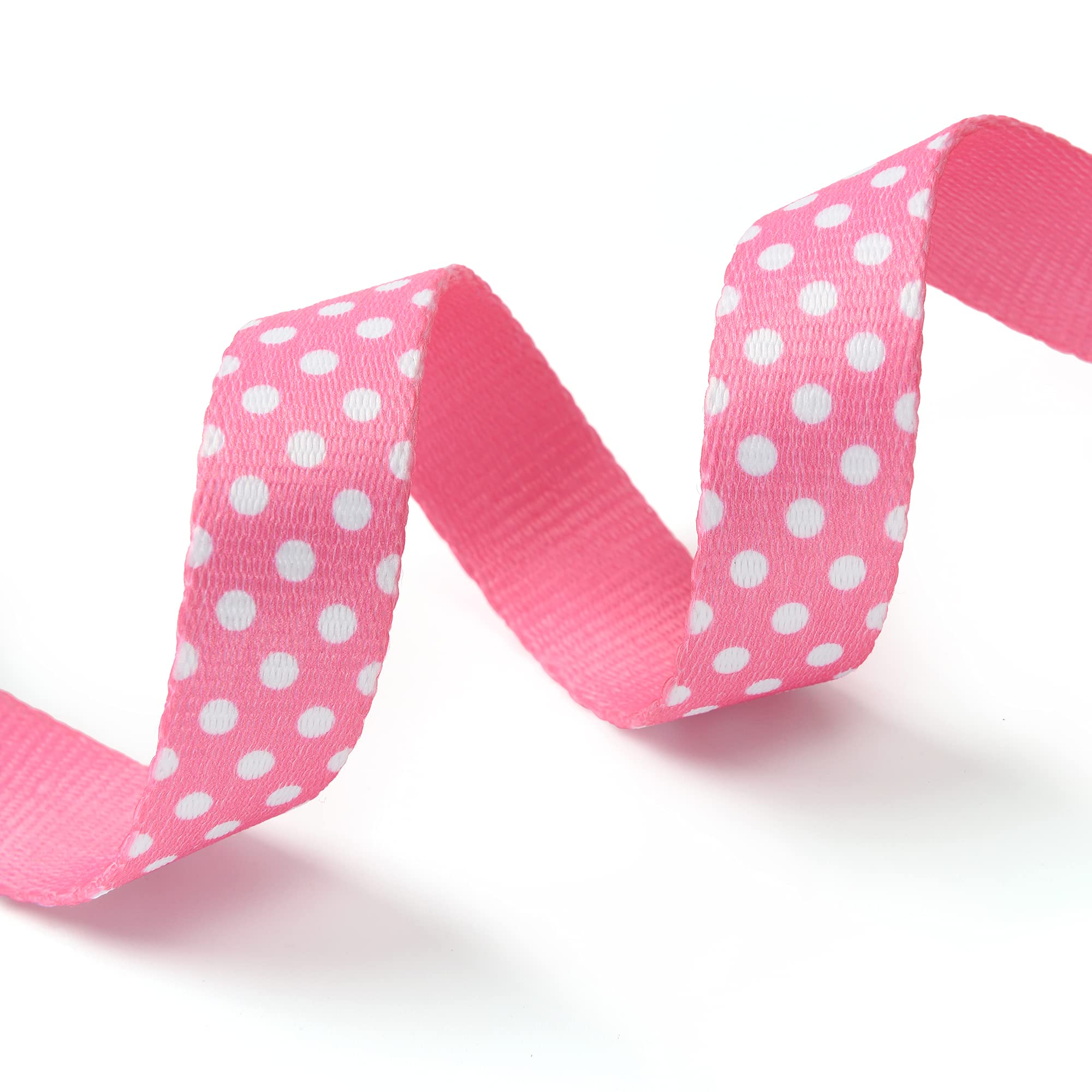 Mile High Life Dog Collar | Cute Puppy Collars | Lightweight Girl Dog Collar | Soft Boy Dog Collars | W Geometric Plaid Wave Line Pattern (Pink Dots, Small)