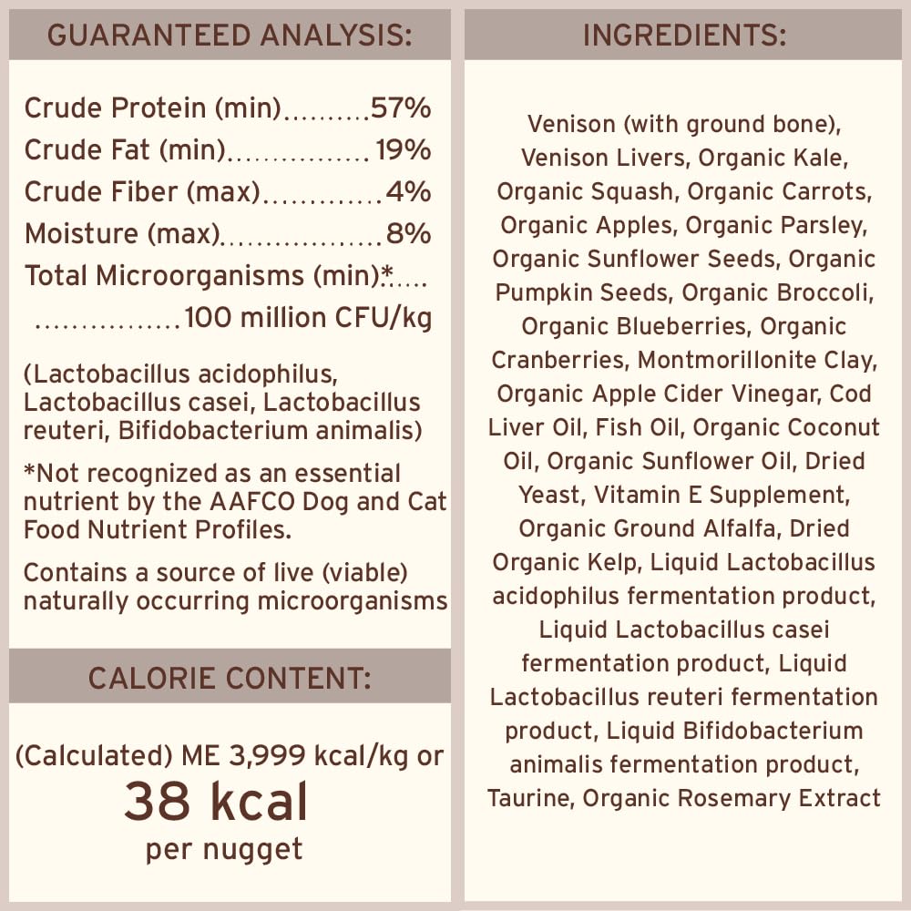 Primal Pet Foods Freeze Dried Cat Food- Venison 5.5Oz.