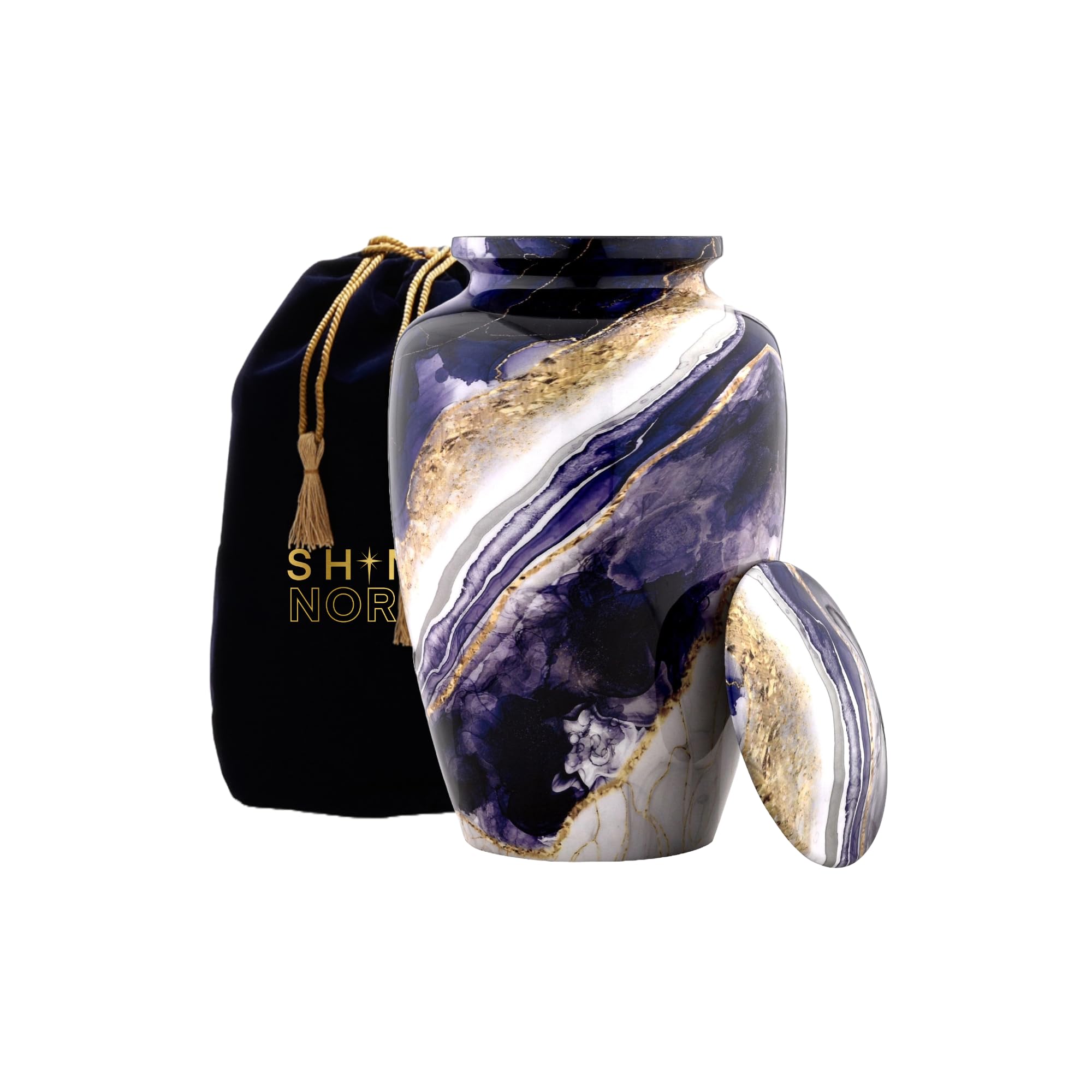 Dream River Urn For Ashes Adult Male Large & Small Urn For Ashes For Women - Cremation Urn For Human Ashes Adult For Niche, Fune
