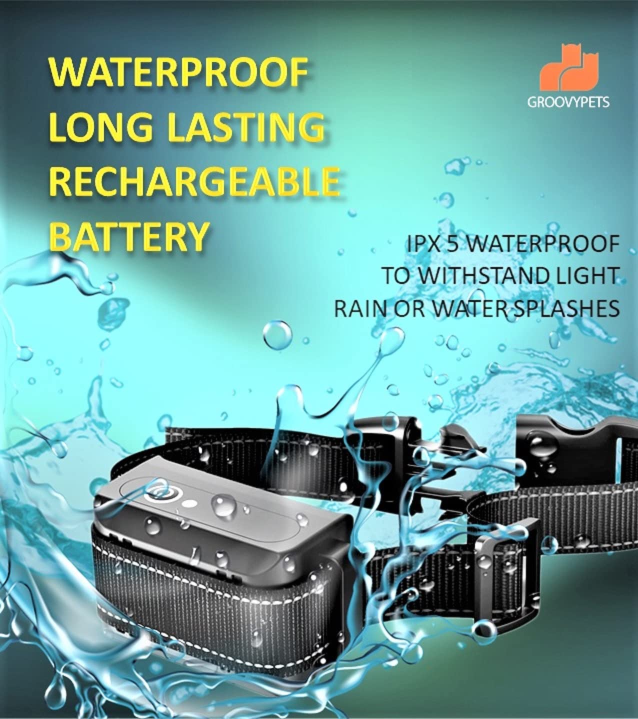 1100 Yd Remote Dog Training Shock Collar W/Auto Anti Bark, Humane Beep, Vibration, Static Shock And Waterproof Long Lasting Rechargeable Battery For Small Medium Large Dogs (One-Dog Kit)