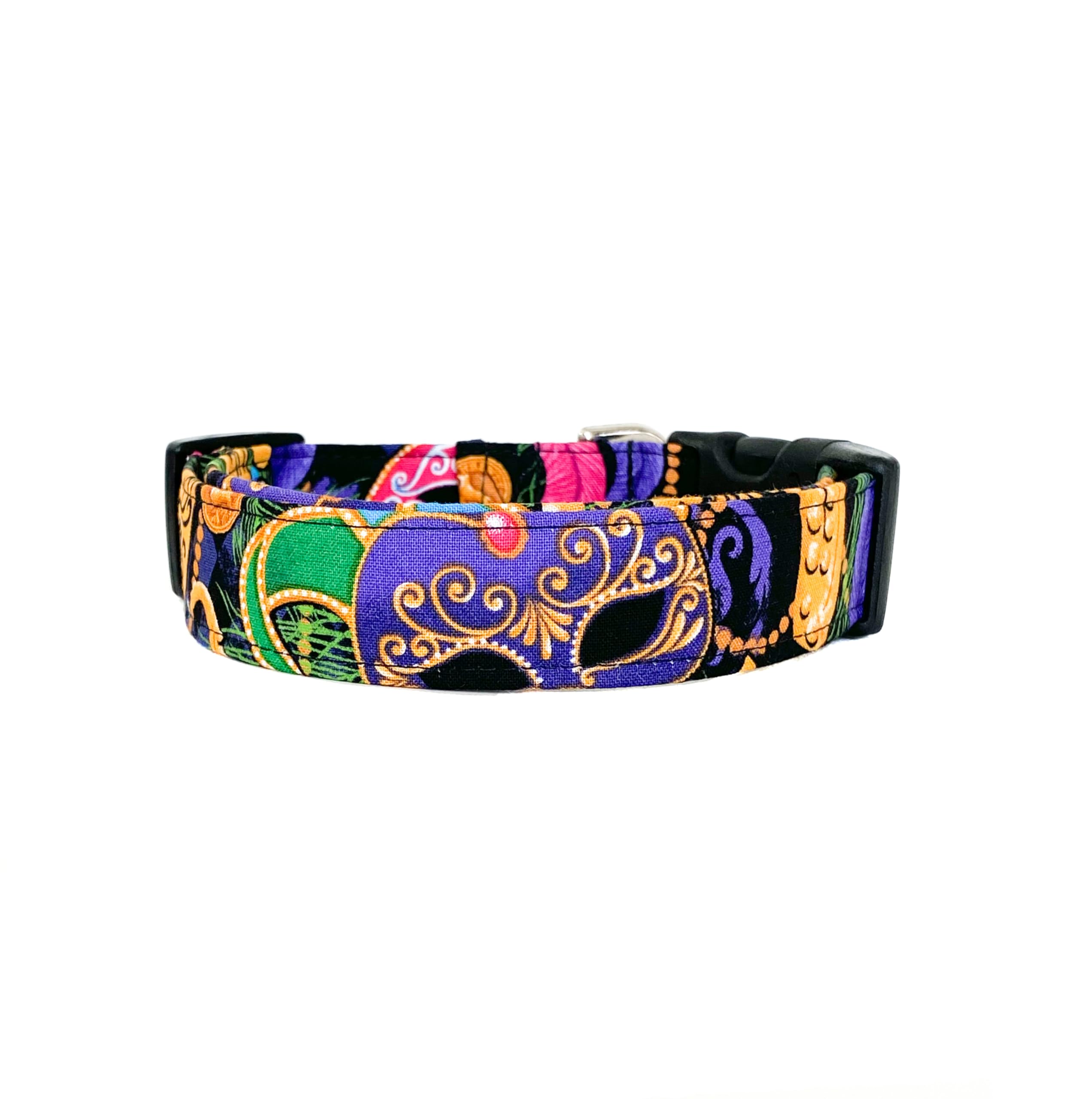Mardi Gras Dog Collar (Medium)