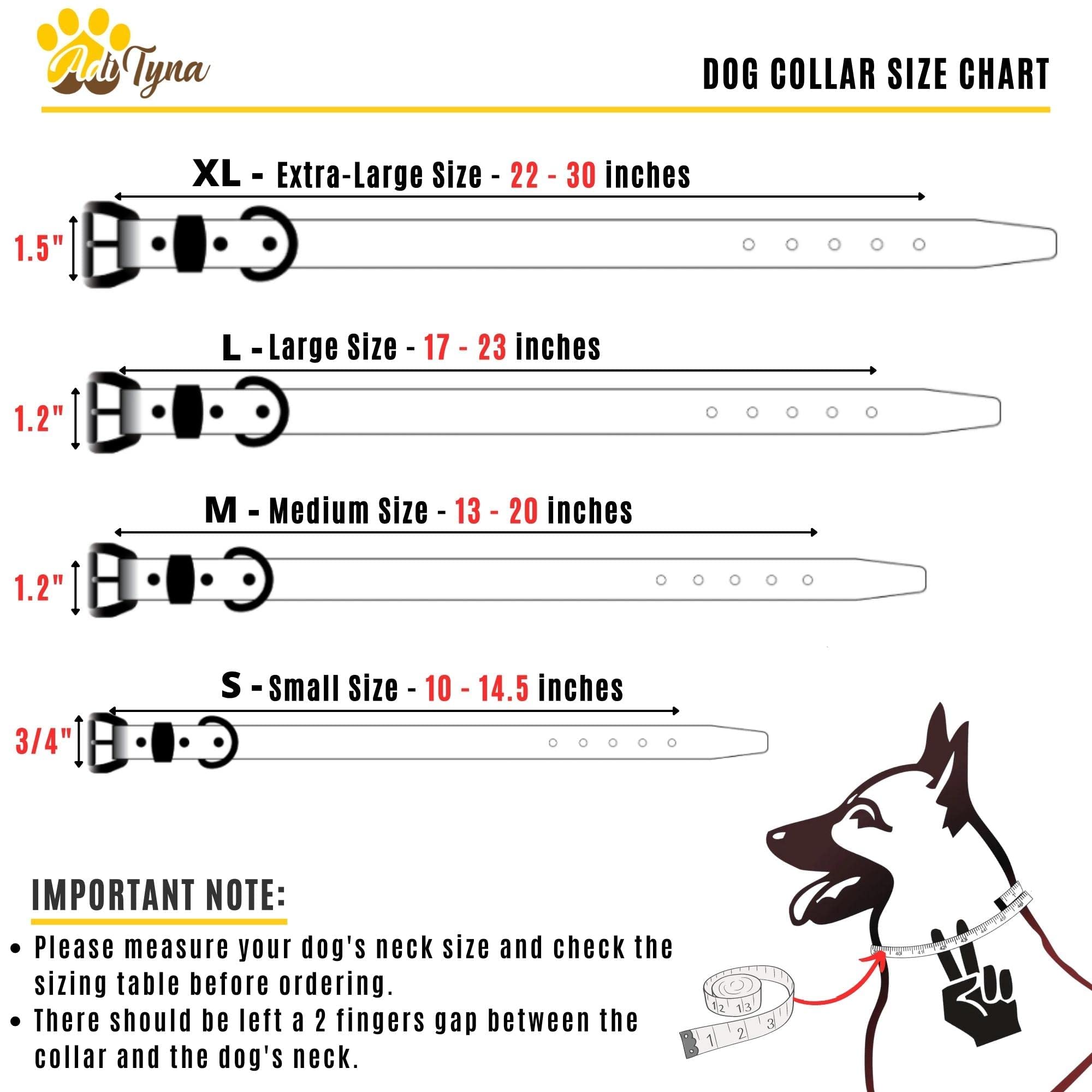 Adityna Heavy Duty Real Leather Dog Collar For Extra Large Dogs - Pink Xl Collar - Soft And Strong Thick Dog Collar With Double Metal Buckle