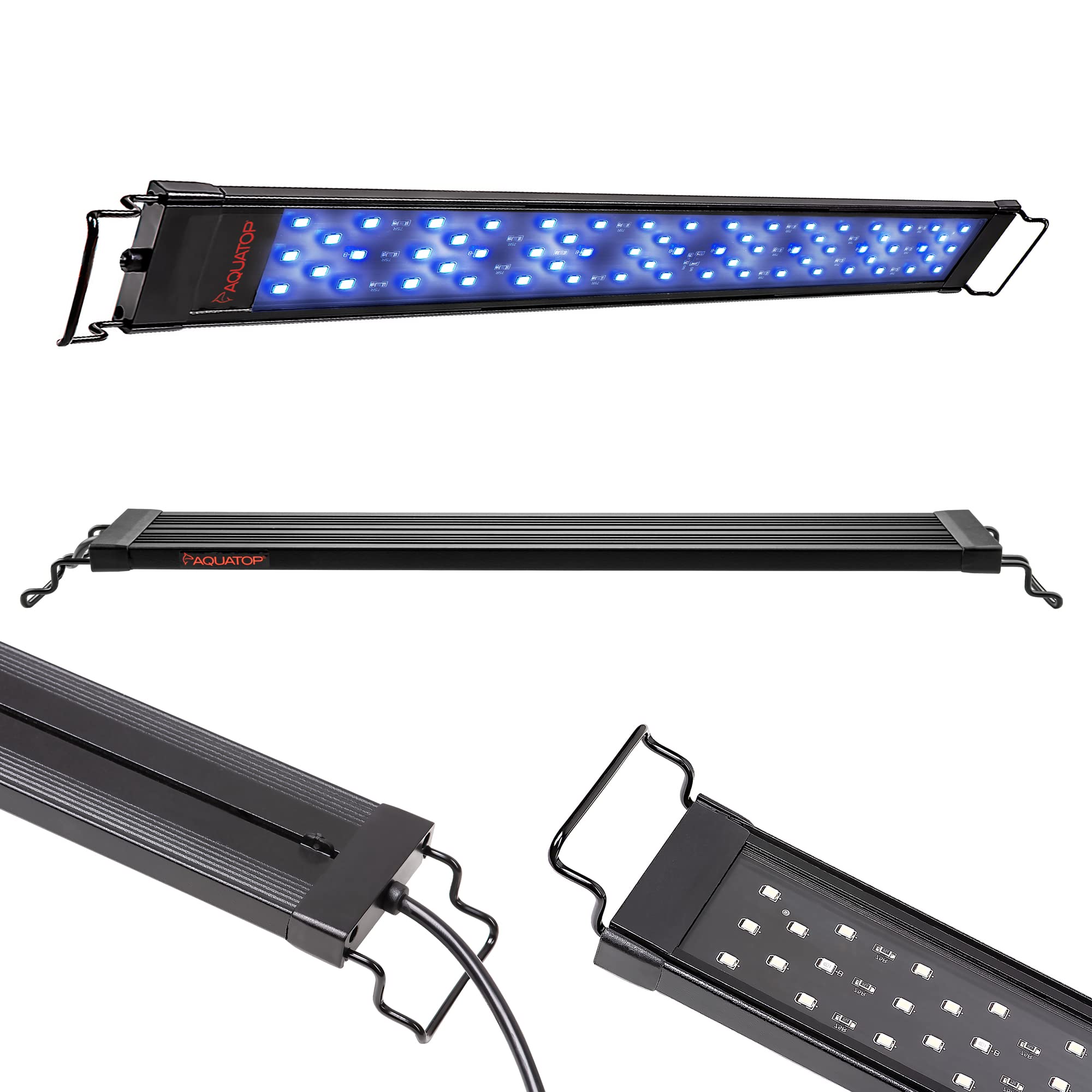 Aquatop Led Aquarium Blue Light - Skyaqua Blue, Actinic Spectrum, Fits 18-24-Inch Tanks, Aquarium Lights For Fish Tank, Ul & Csa, Led Blue Light For Natural Moonlight Illumination