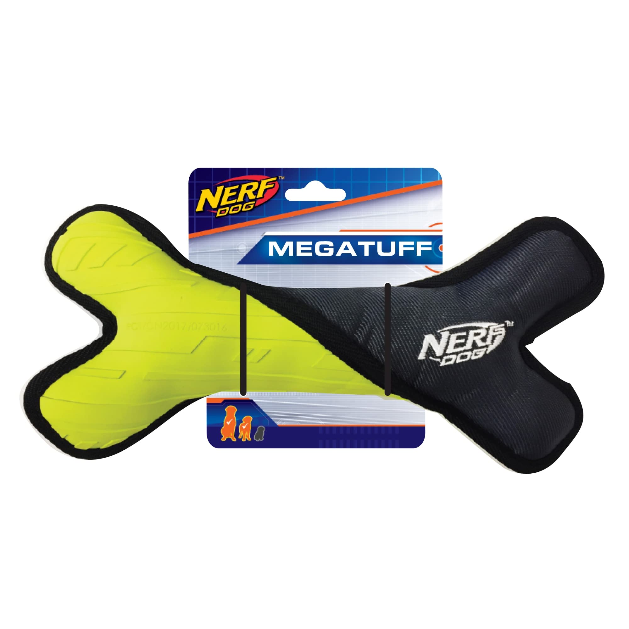 Nerf Tough Bone Dog Toy, Large