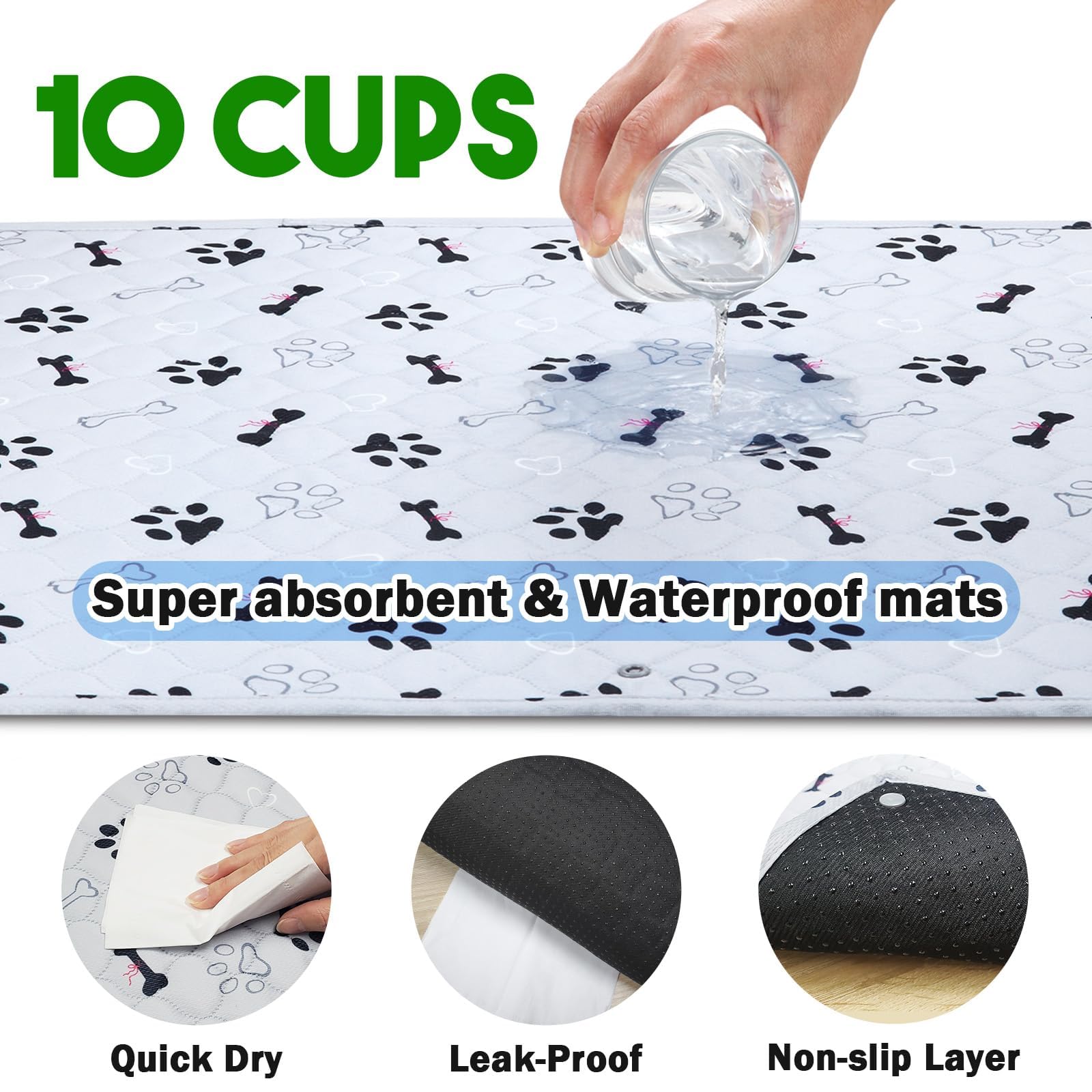 Dog Grass Mat With Pee Pad 32  23'', Medium Dog Litter Box Indoor Artificial Turf Grass Porch Waterproof Patio Potty Tray For Do