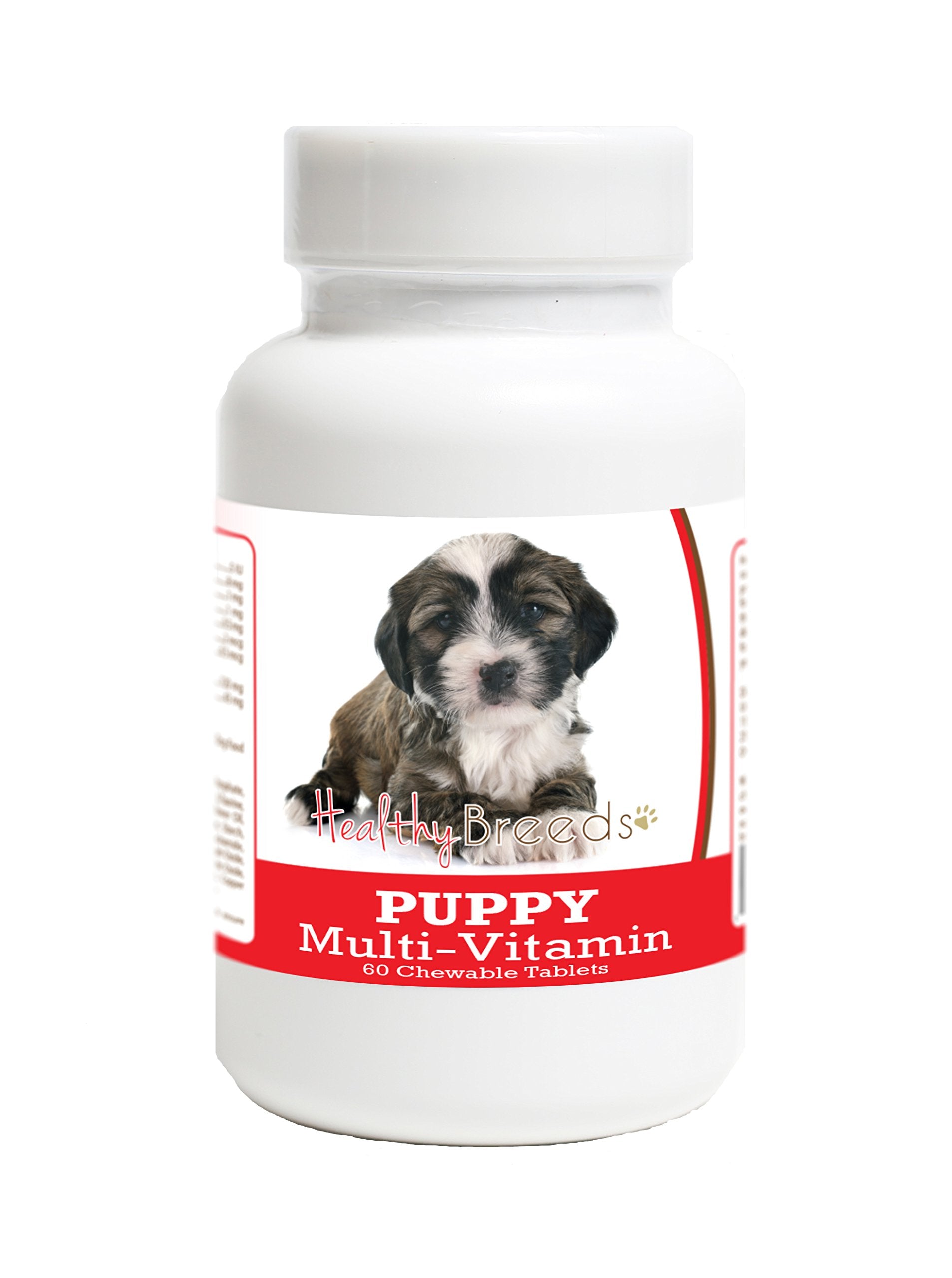 Healthy Breeds Tibetan Terrier Puppy Dog Multivitamin Tablet 60 Count