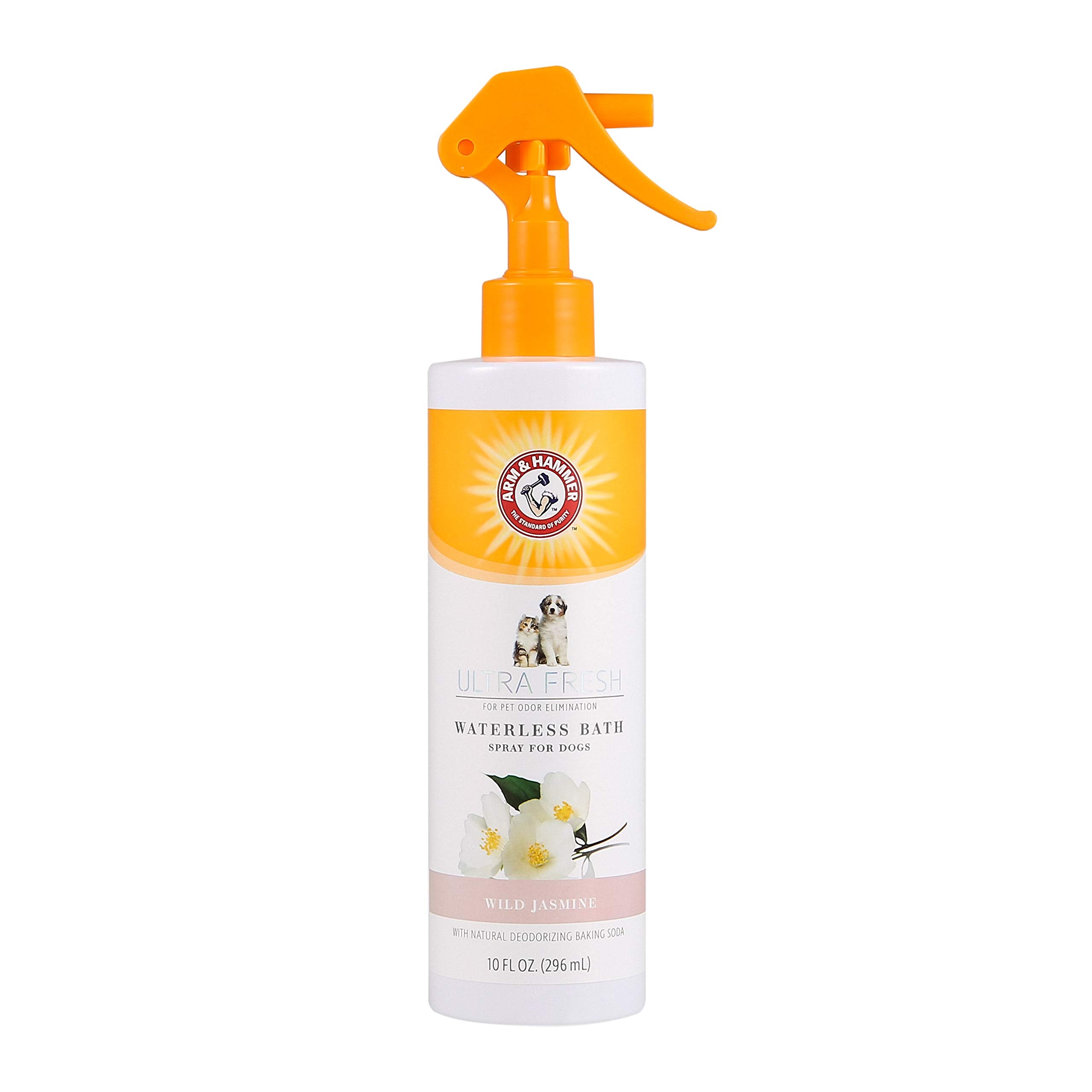 Arm & Hammer For Pets Ultra Fresh Waterless Bath Spray For Dogs In White Jasmine Scent | Dry Dog Shampoo, Dog Spray | Waterless 