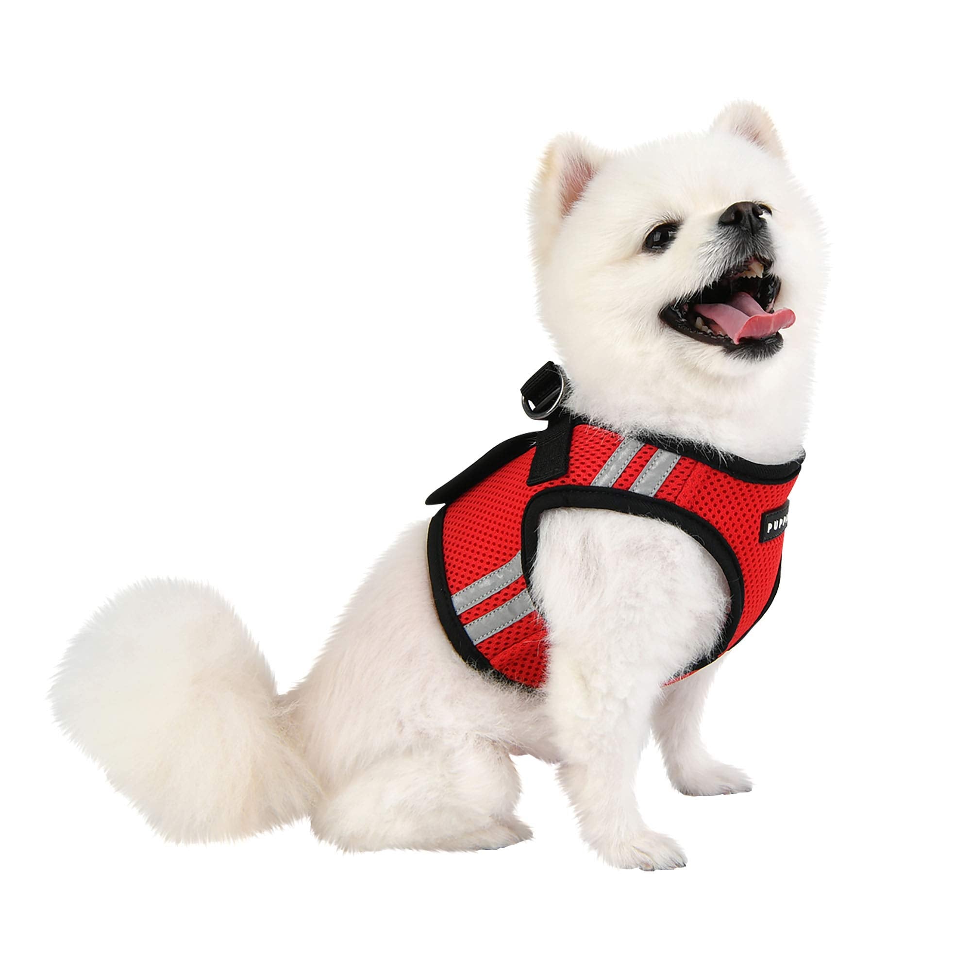 Puppia Soft Vest Harness Pro - Red - S
