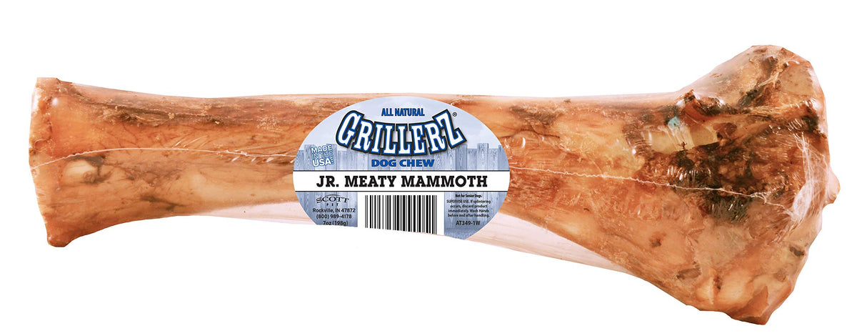 Scott Pet Grillerz Single Wrapped Junior Meaty Mammoth Bone