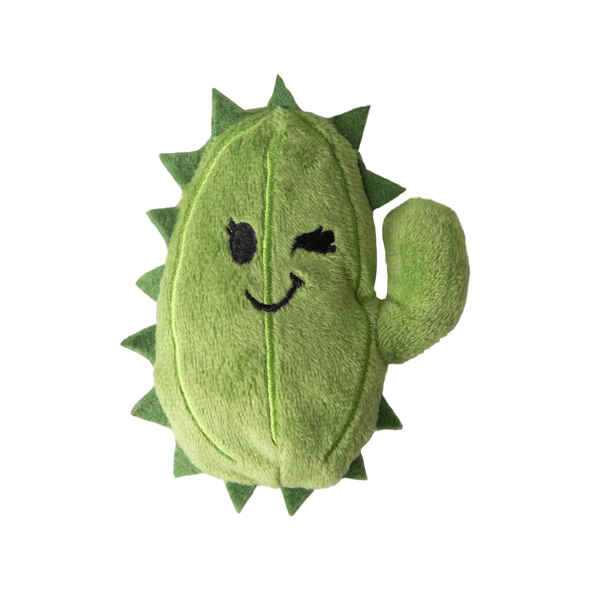 Snug Arooz Kitty Chloe The Cactus With Repair Patch And Catnip Inside - Plush Cat Toy With Crinkle Sounds - Fun And Engaging - P