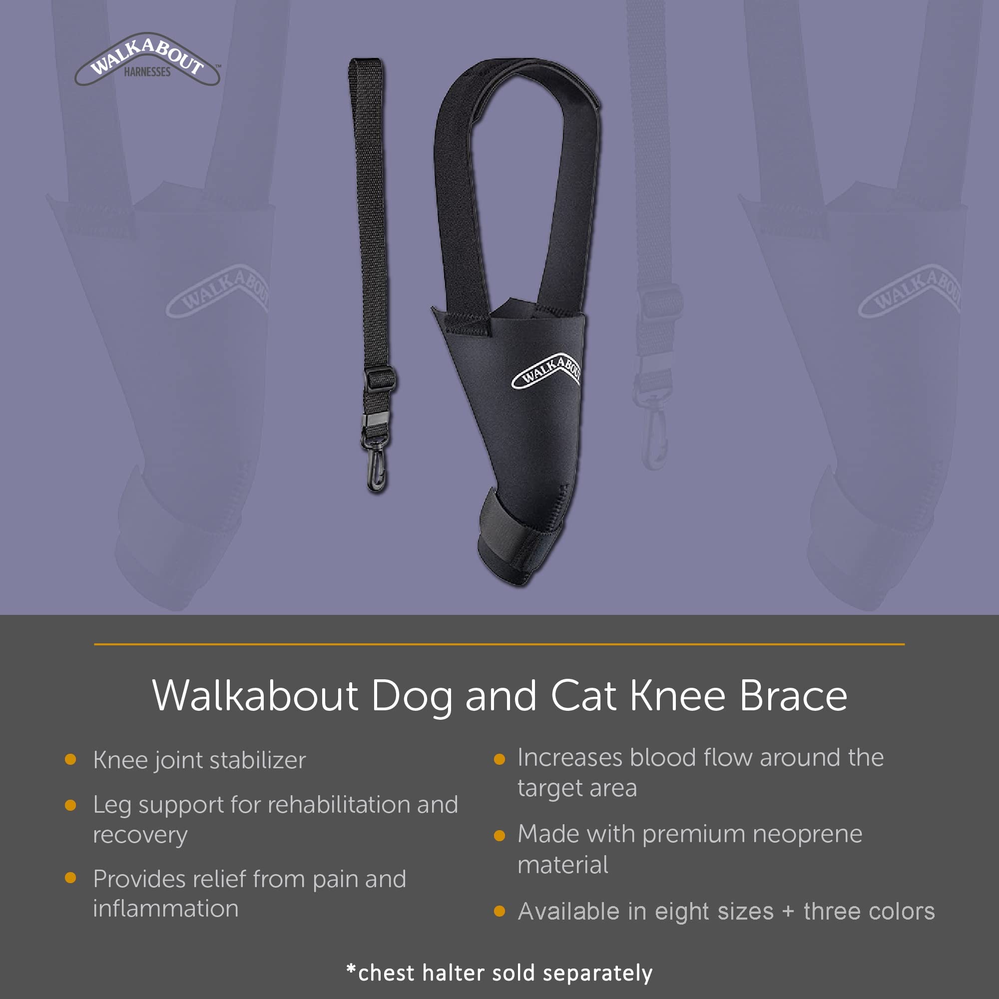WALKABOUT Knee Brace (Small Left (7-9)