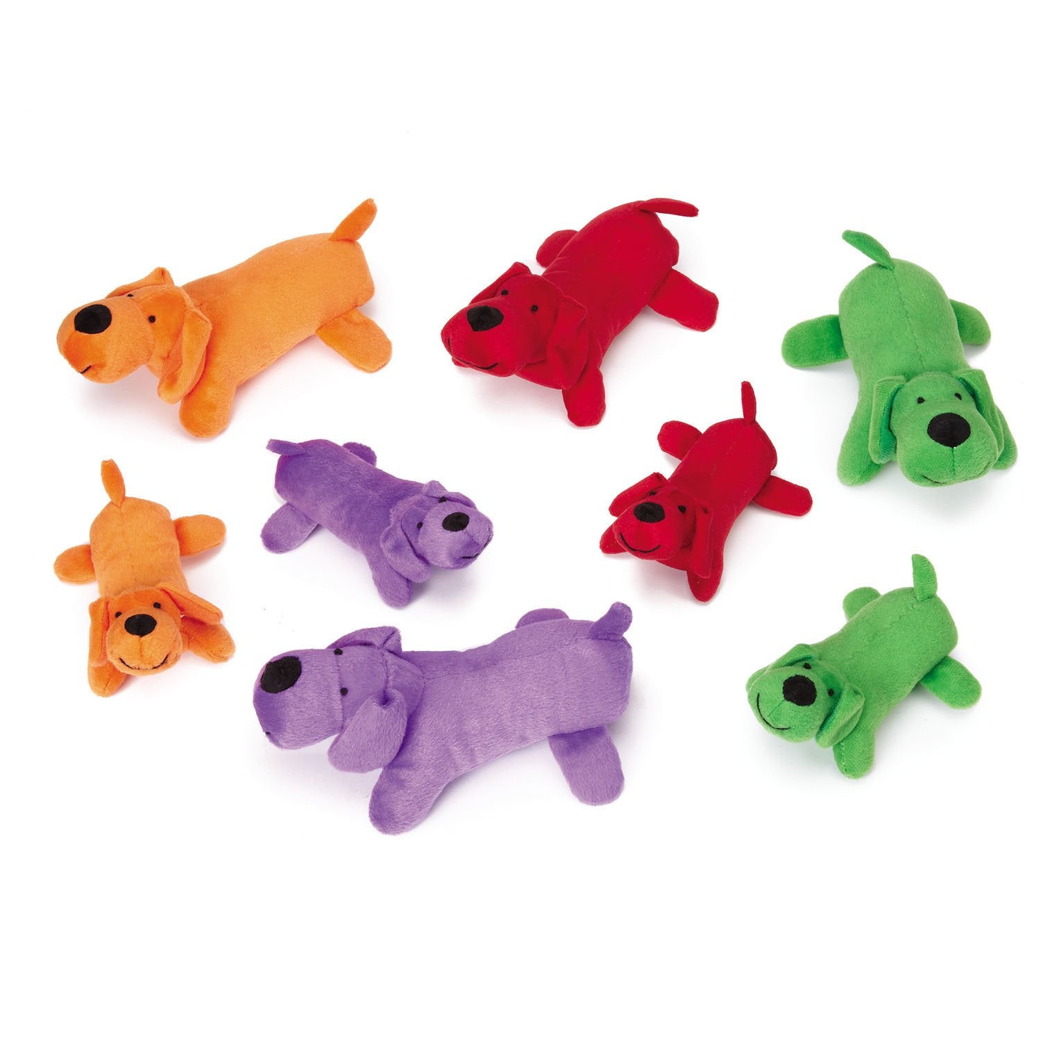 Zanies Lil' Yelper Dog Toys, Dark Green, 5