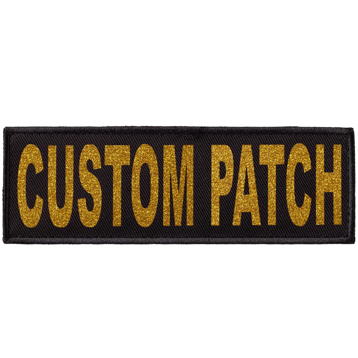 Dogline Custom Patch With Glitter Letters For Dog Vest Harness Or Collar Customizable Bling Text Personalized Patches With Hook Backing Name Agility Service Dog Esa 1 Patch Y Blue Text