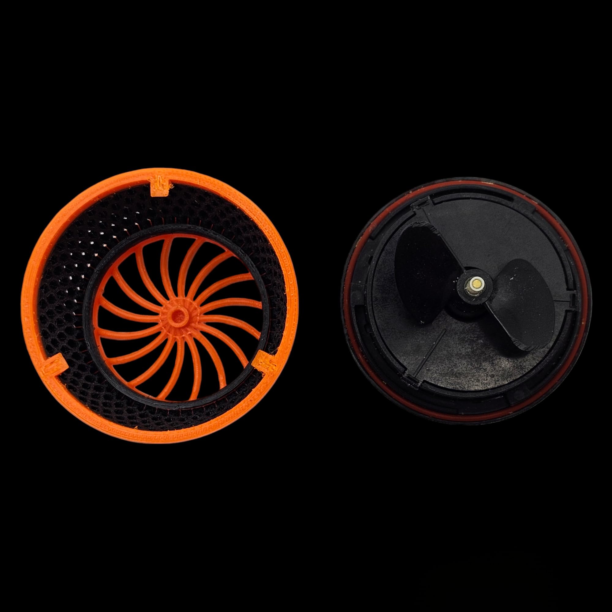 Anemone Guard Nem Guard Direct Replacment For Ecotech Marine Vortech Mp10 & Mp40 (Mp10, Fluorescent Orange-Black-Fluorescent Ora