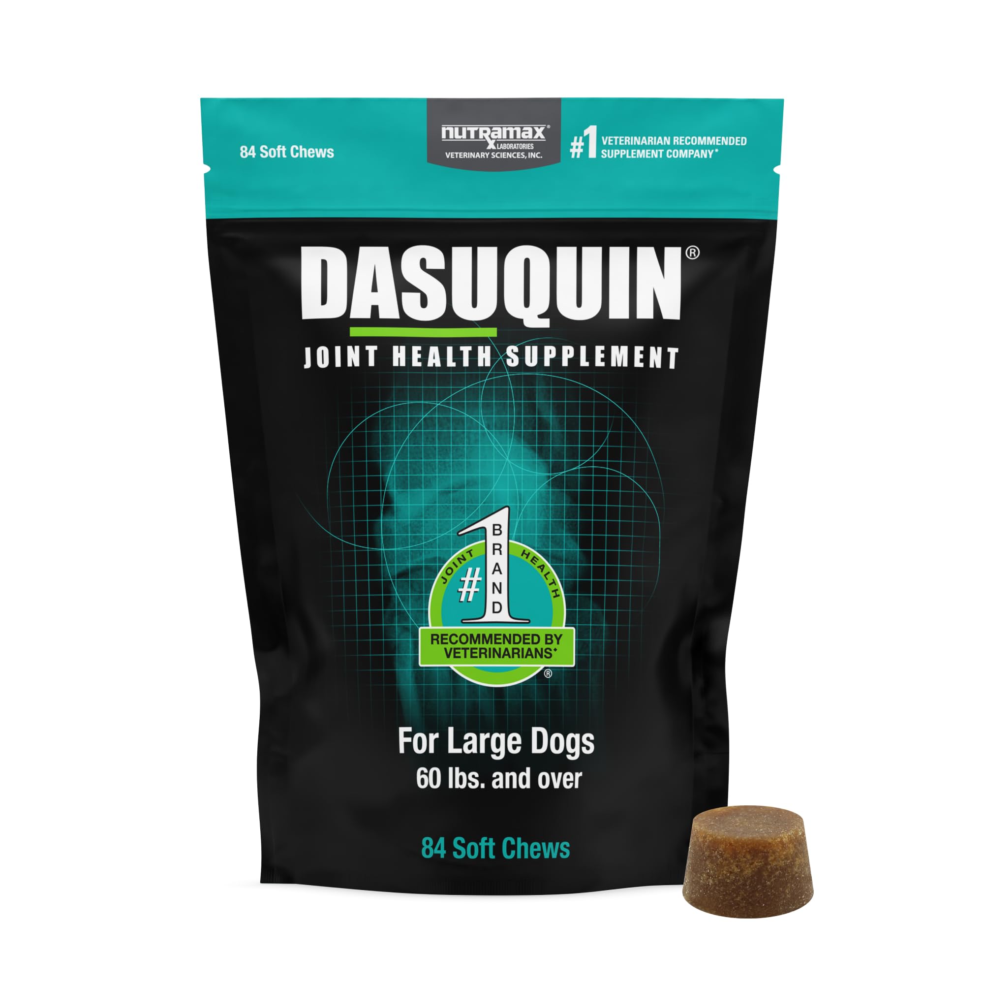 Nutramax Laboratories Dasuquin Joint Health Supplement for Large Dogs - With Glucosamine, Chondroitin, ASU, Boswellia Serrata Ex