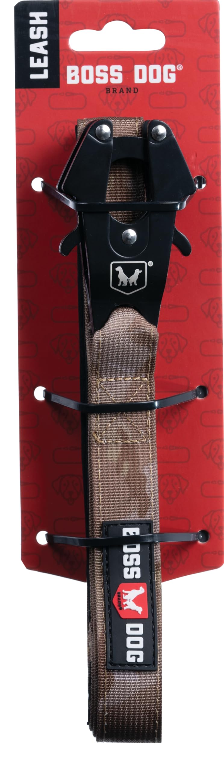 Boss Dog Tactical Leash, Tan Camo, 6 Ft