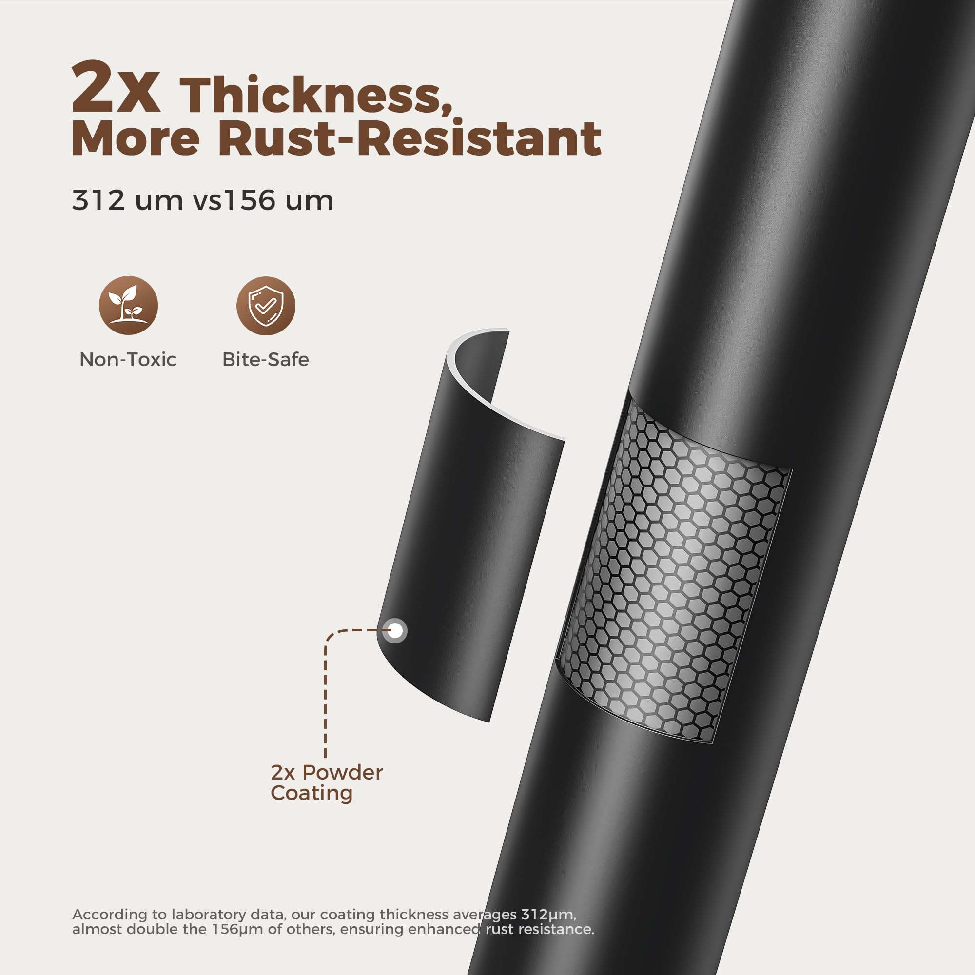 48  Heavy Duty Dog Crates for Large Dogs, Escape Proof, Upgraded 4 Lockable Wheels, Removable Door, Dog Kennel Indoor, Max Load