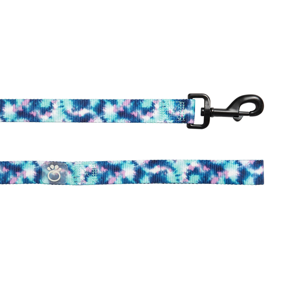 Gf Pet Printed Dog Leash, Tie Dye, 6 Ft. Long, 1 In. Wide