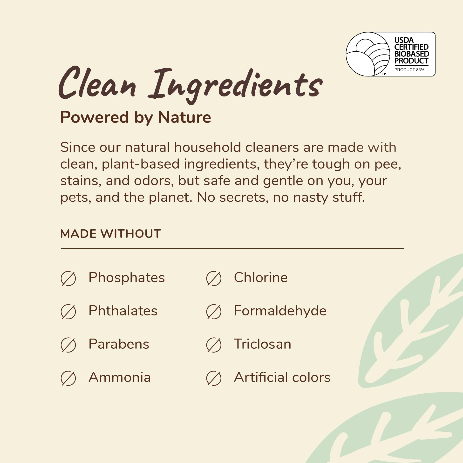 Kin+Kind Pet Odor Eliminator For Home - Litter Deodorizer, Pet Urine Odor Eliminator Spray And Stain Remover Spray For Harwood F