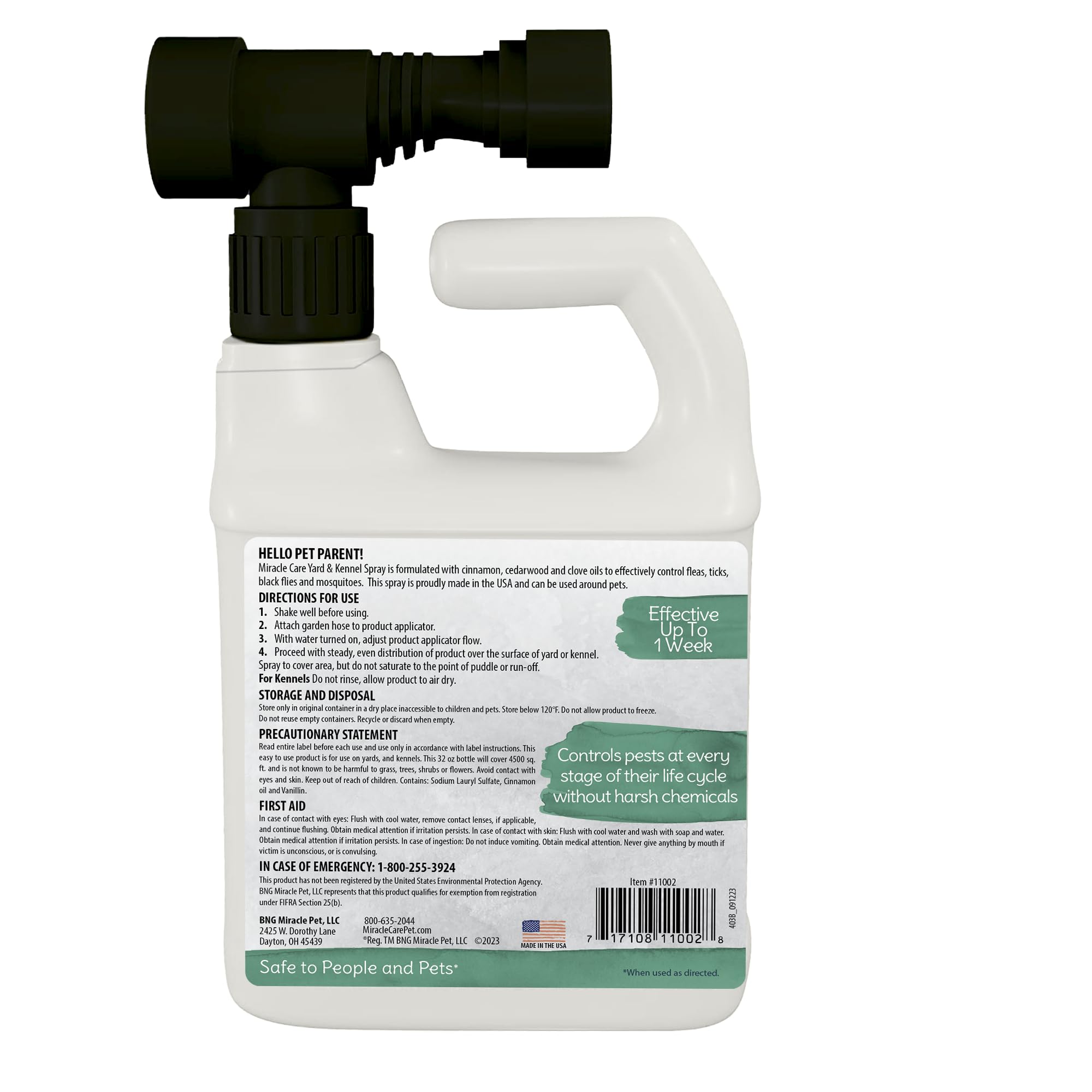 Df 32Oz Natural Yard & Kennel Spra