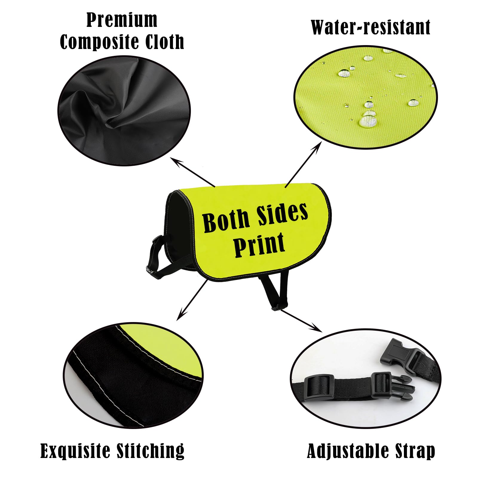 Rescue Dog Jacket Vest Adopt Me Pet Vest Foster Dog Slogan Vest (Adopt Me-Small)